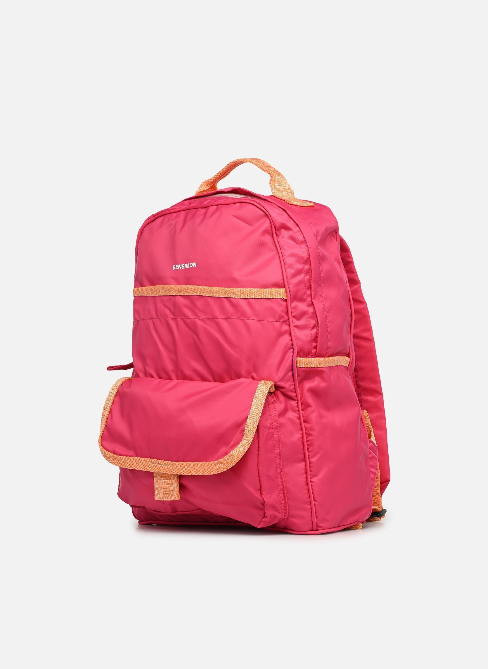 Rucksäcke BACKPACK C40 damen rosa Bensimon Rucksäcke BACKPACK C40 damen rosa Azalée