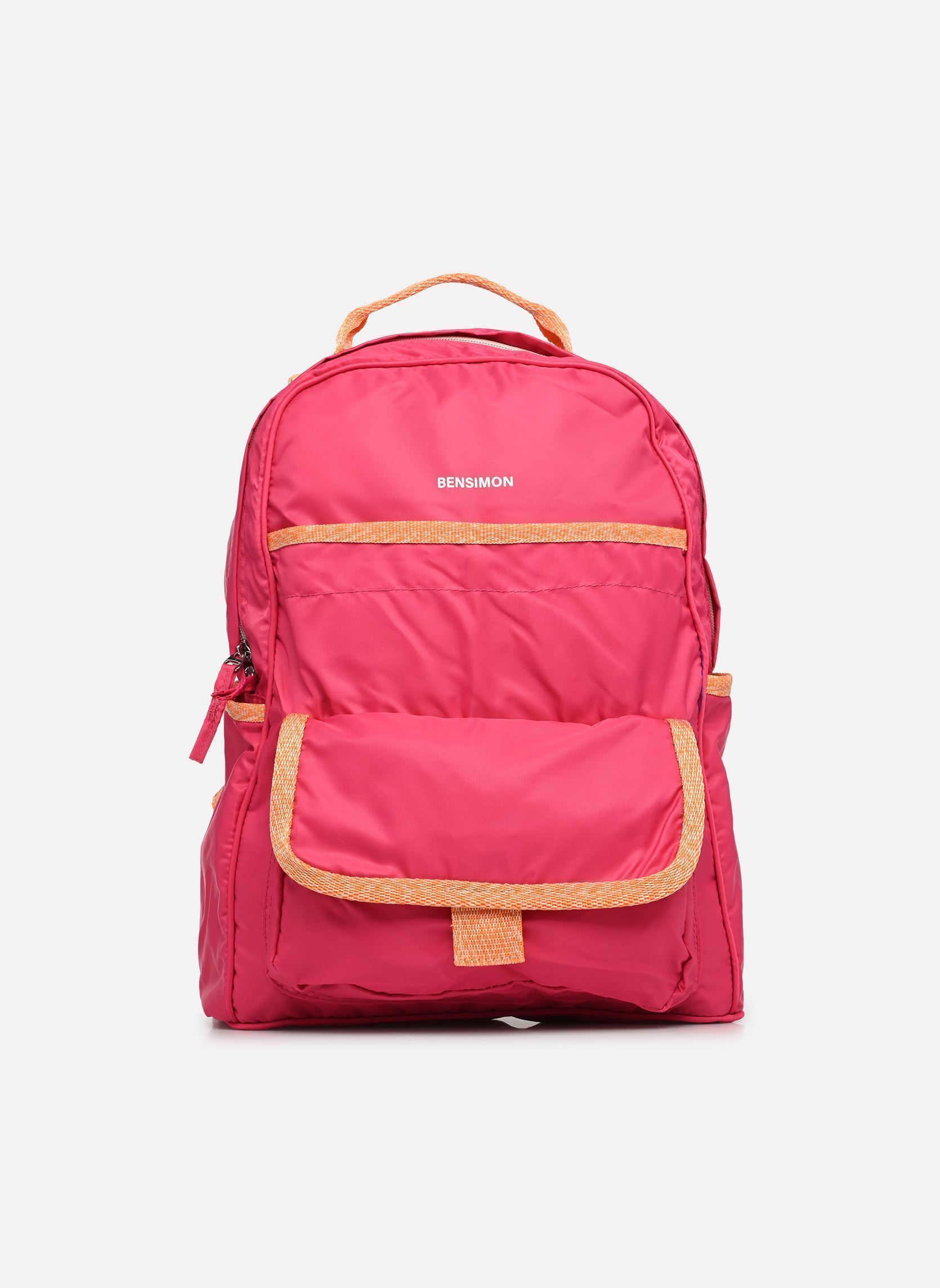 Rucksäcke BACKPACK C40 damen rosa Bensimon Rucksäcke BACKPACK C40 damen rosa Azalée