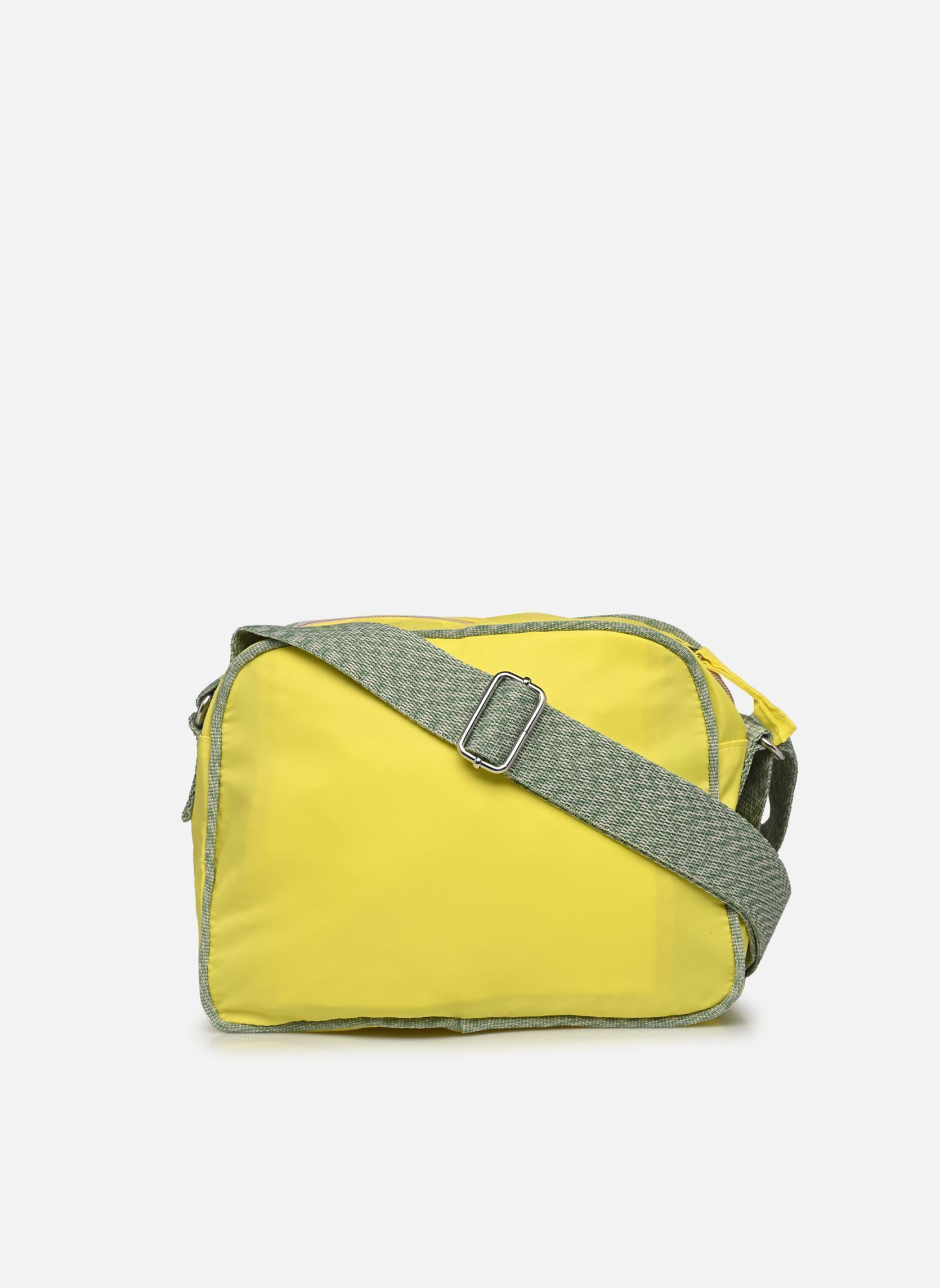 Sacs bandoulière SMALL BESACE C40 femme jaune Bensimon Sacs bandoulière SMALL BESACE C40 femme jaune MaÏs