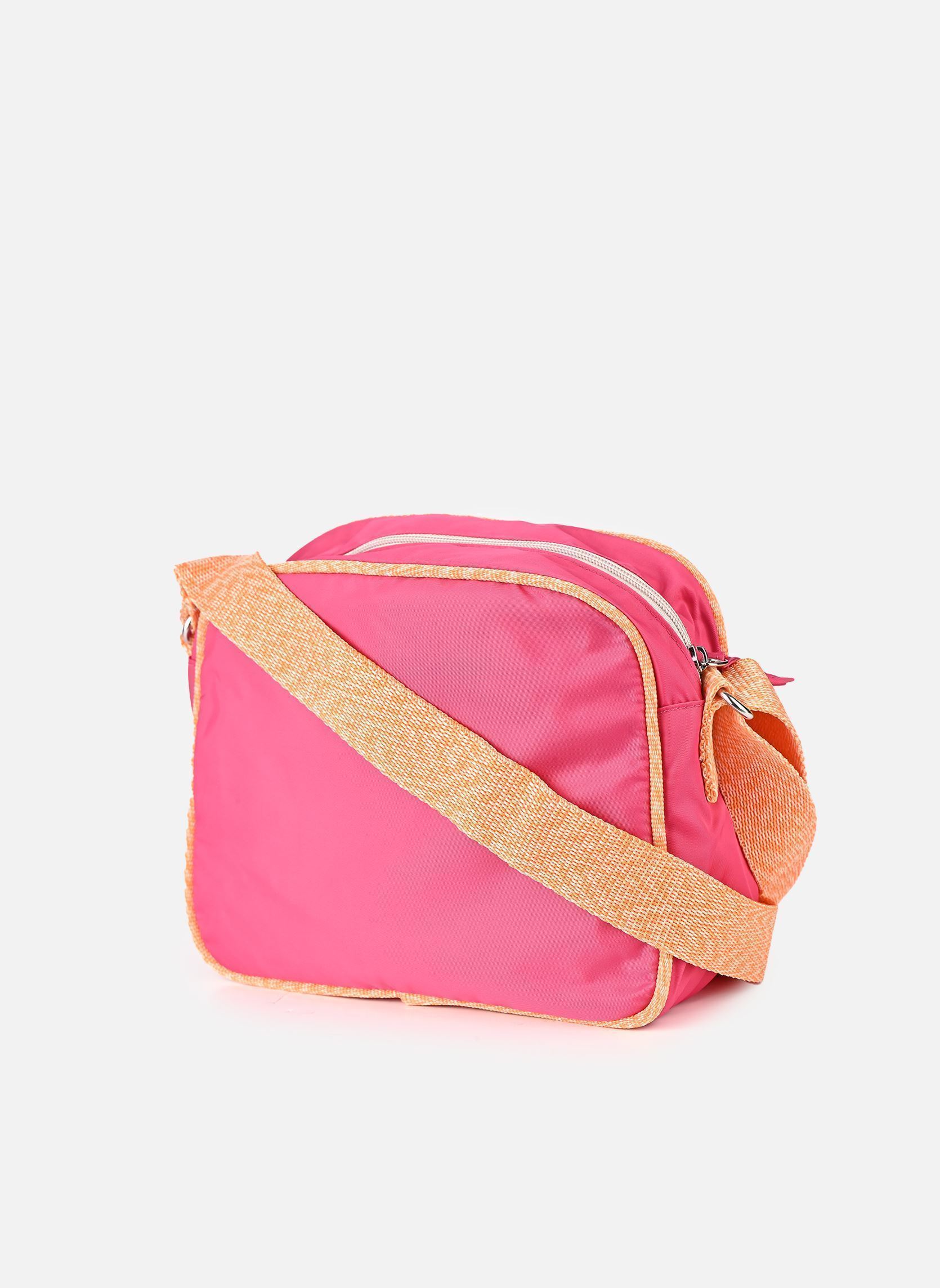 Sacs bandoulière SMALL BESACE C40 femme rose Bensimon Sacs bandoulière SMALL BESACE C40 femme rose Azalée