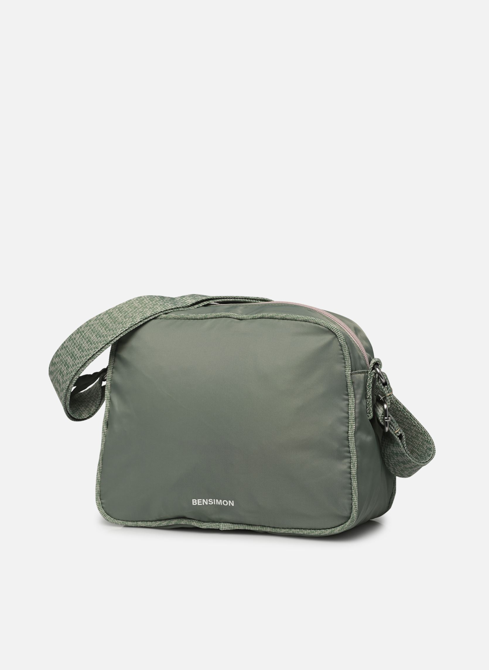 Sacs bandoulière SMALL BESACE C40 femme vert Bensimon Sacs bandoulière SMALL BESACE C40 femme vert SAUGE