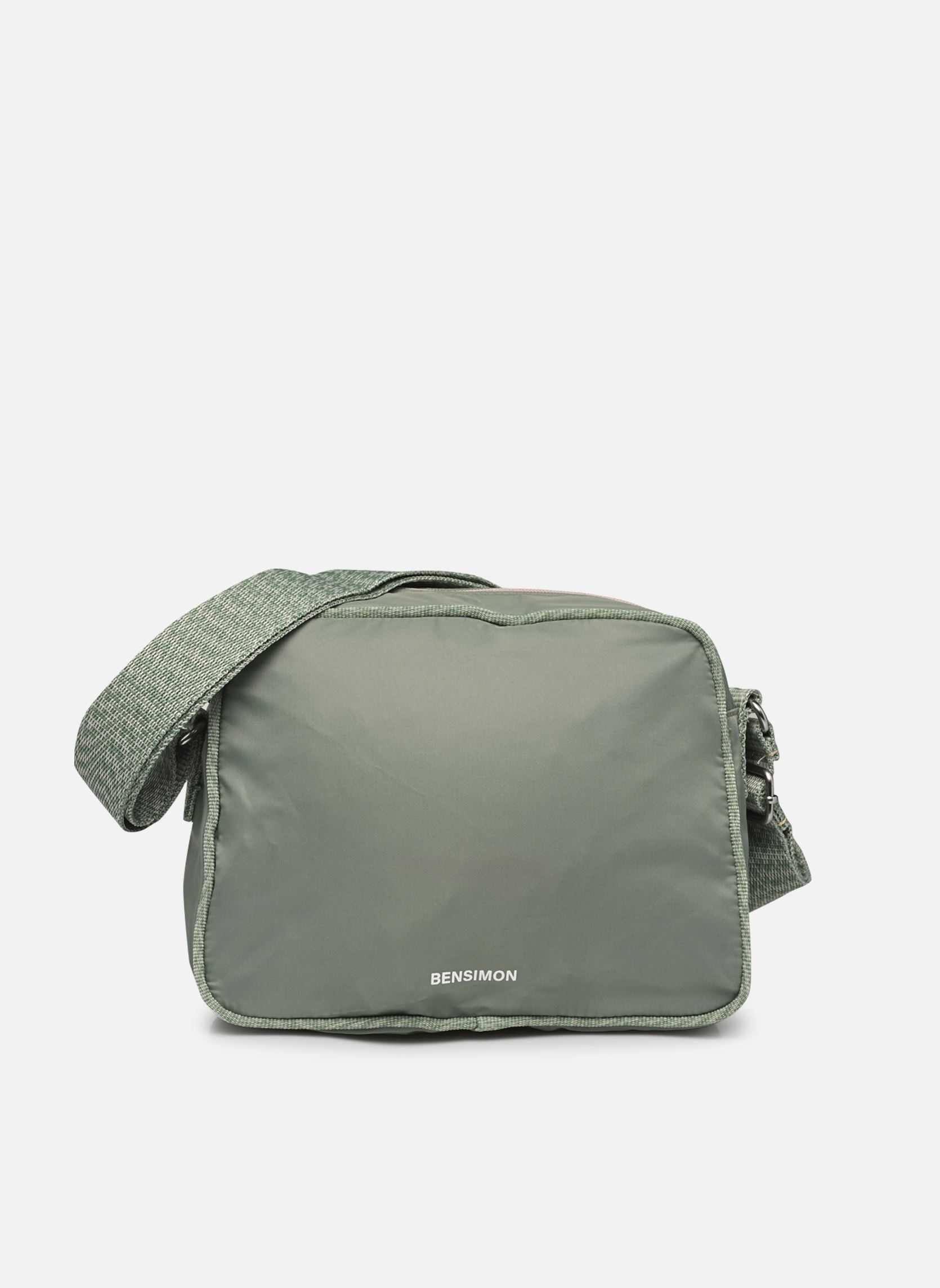 Sacs bandoulière SMALL BESACE C40 femme vert Bensimon Sacs bandoulière SMALL BESACE C40 femme vert SAUGE