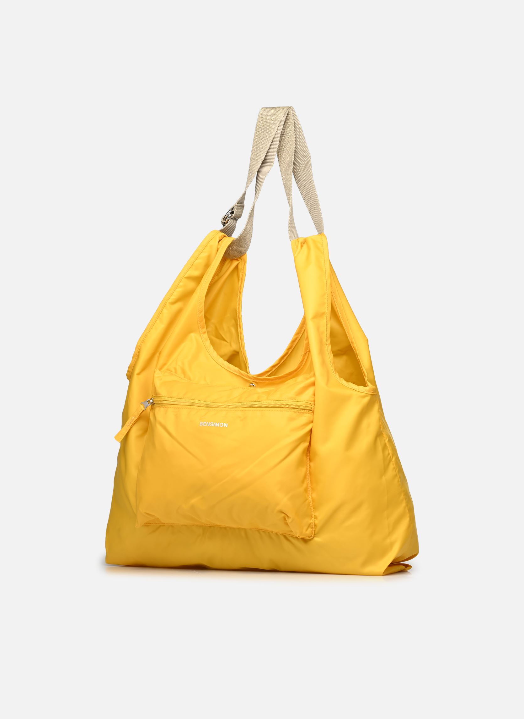 Borsa da spiaggia SHOPPING BAG donna giallo Bensimon Borsa da spiaggia SHOPPING BAG donna giallo Safran