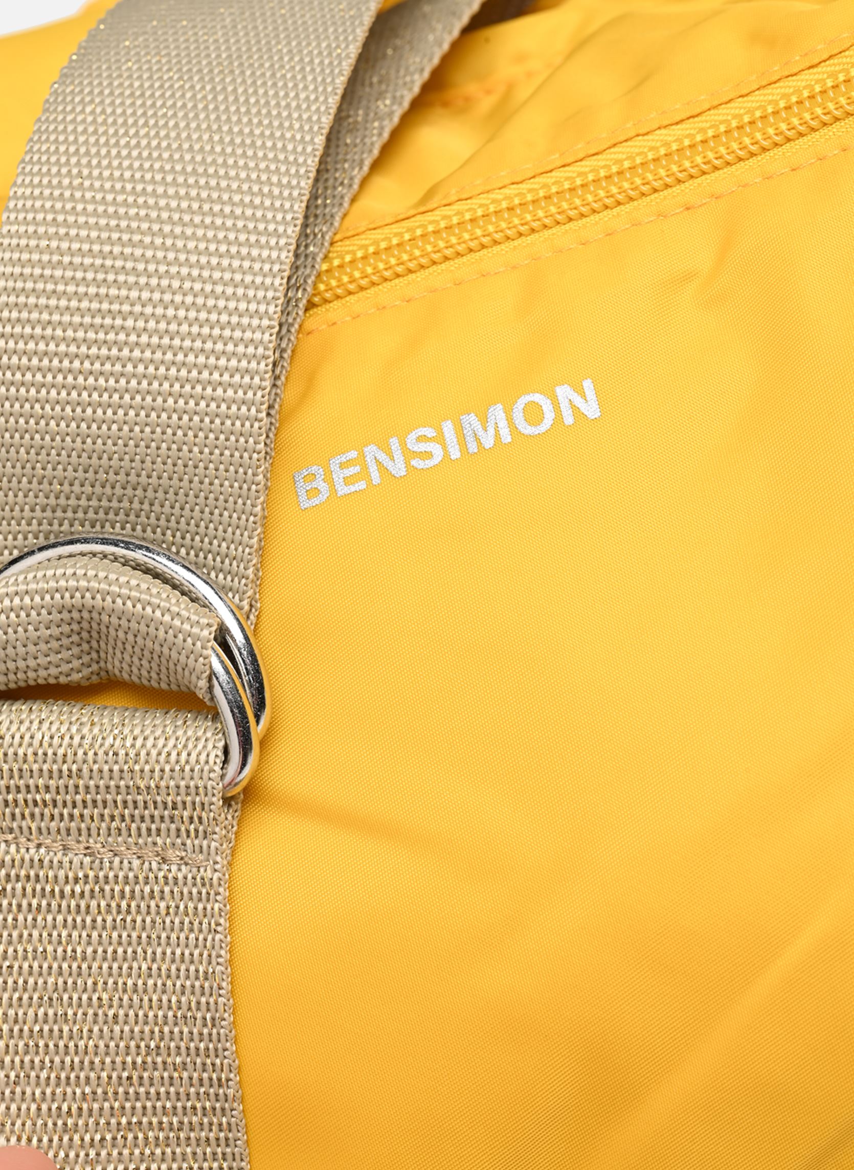Borsa da spiaggia SHOPPING BAG donna giallo Bensimon Borsa da spiaggia SHOPPING BAG donna giallo Safran