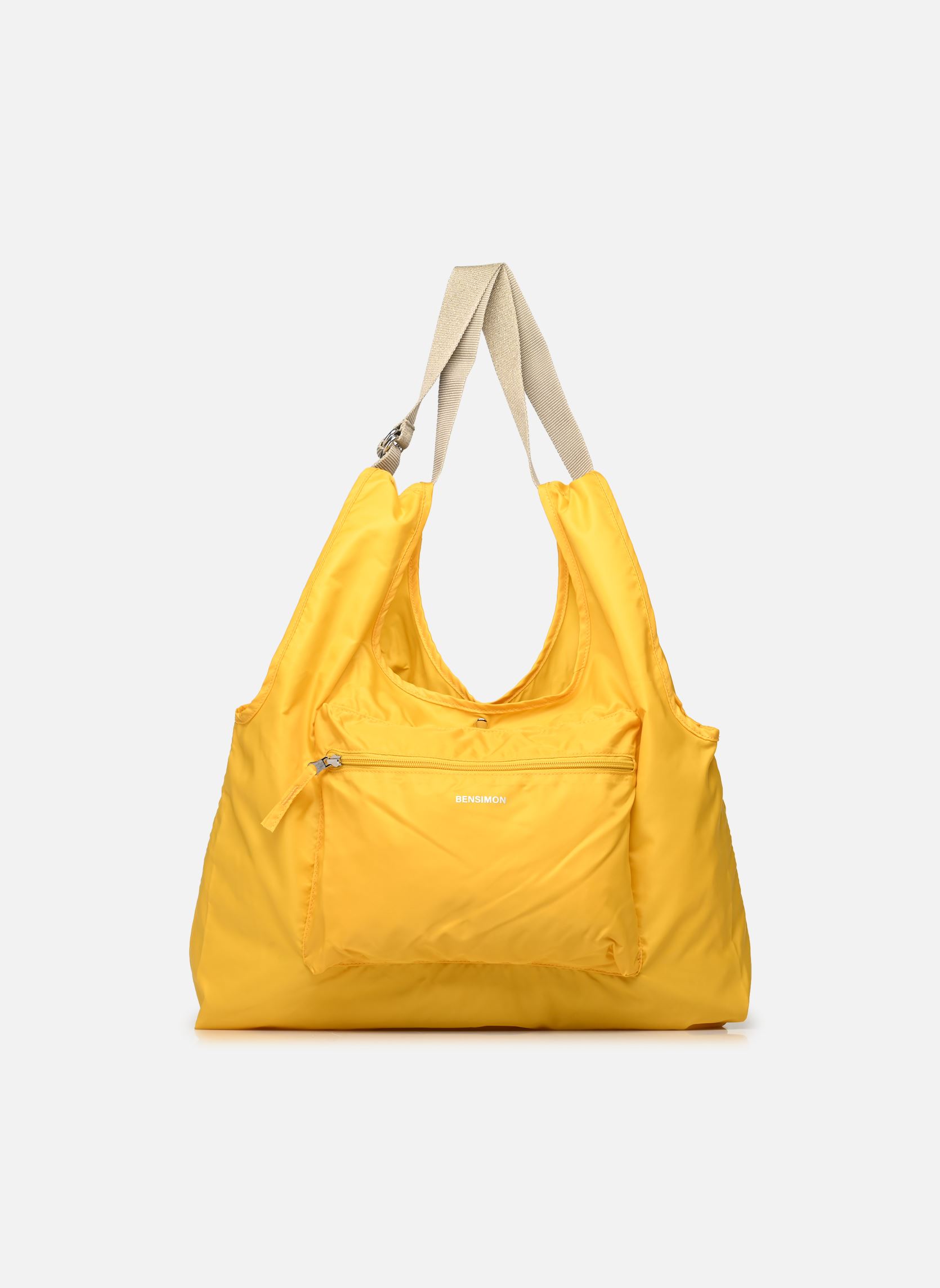 Borsa da spiaggia SHOPPING BAG donna giallo Bensimon Borsa da spiaggia SHOPPING BAG donna giallo Safran