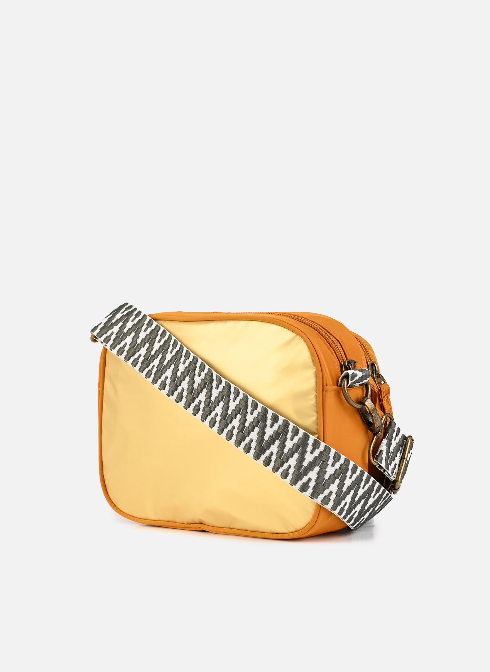Schoudertassen SMALL BESACE C45 dames goud en brons Bensimon Schoudertassen SMALL BESACE C45 dames goud en brons Or
