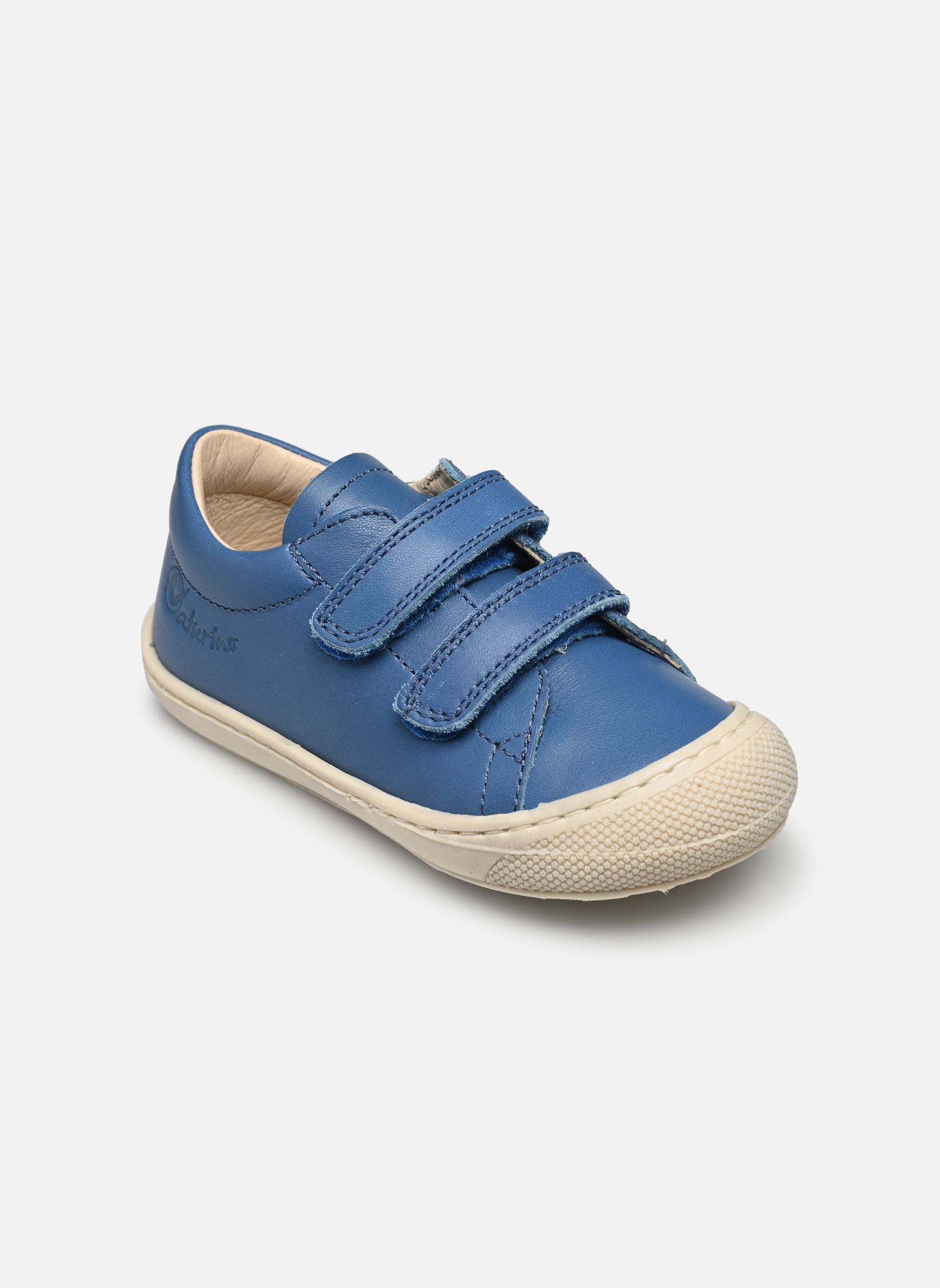 Baskets basses Cocoon Low VL bleu Naturino Baskets basses Cocoon Low VL bleu NAPPA SPAZZ SOLE BONE AZURE