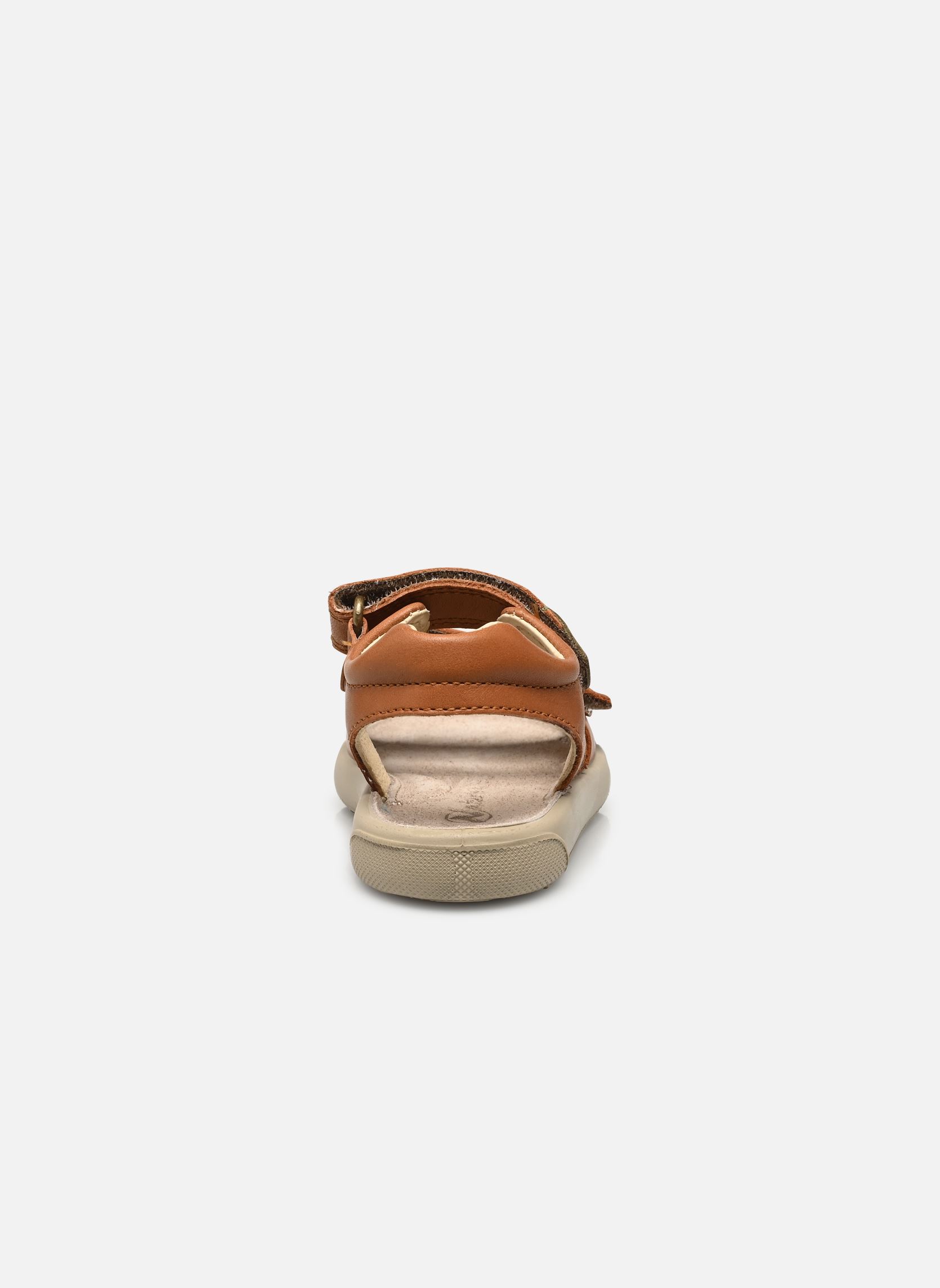 Sandales July marron Naturino Sandales July marron NAPPA SPAZZ SOLE ECRU COGNAC