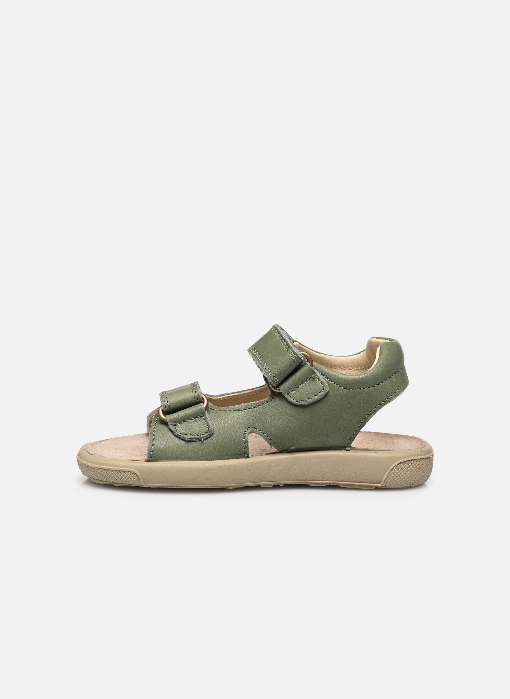 Sandales July vert Naturino Sandales July vert NAPPA SPAZZ SOLE ECRU SAGE