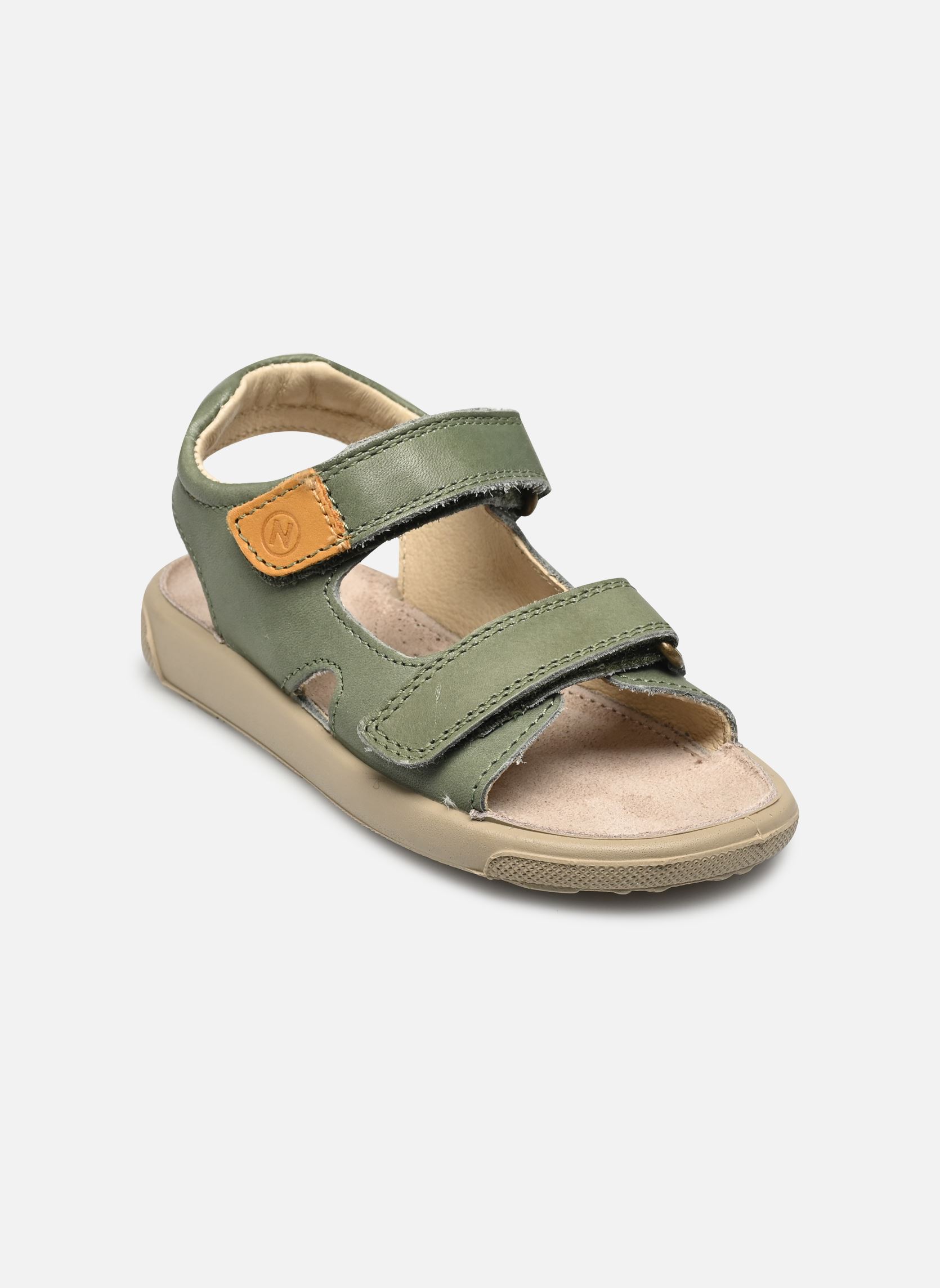 Sandales July vert Naturino Sandales July vert NAPPA SPAZZ SOLE ECRU SAGE