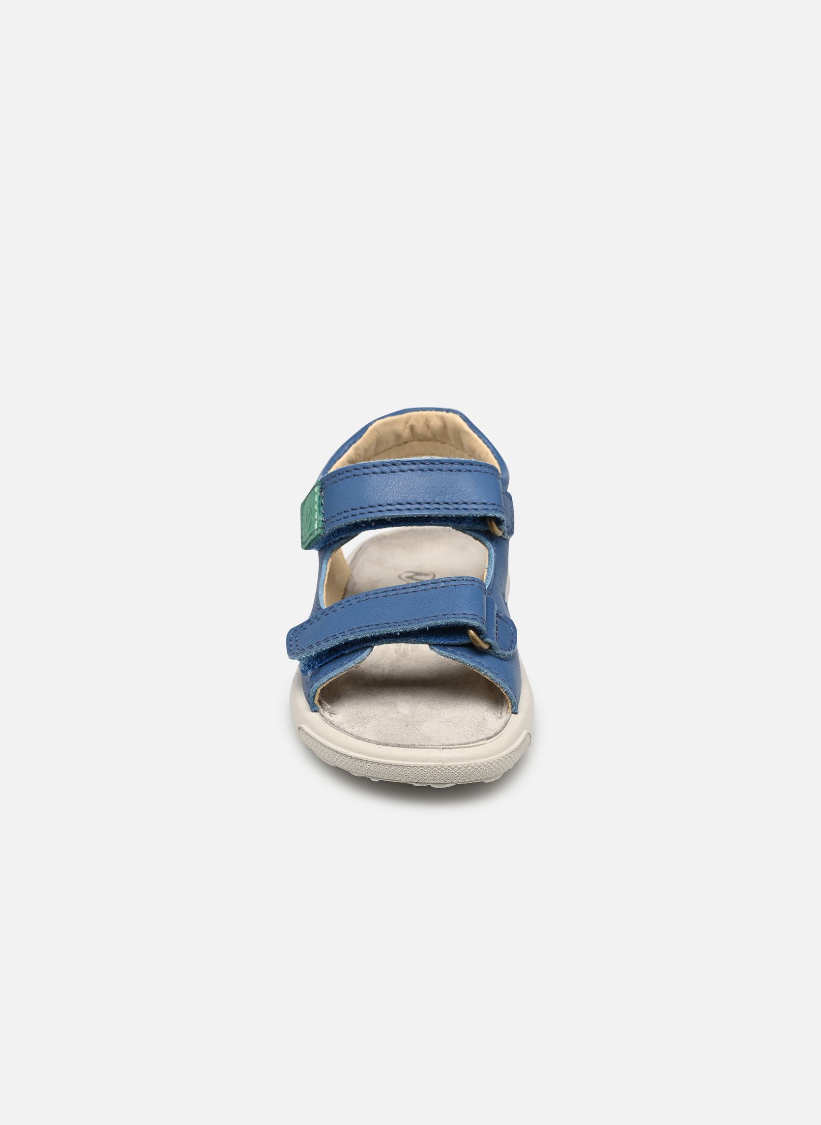 Sandales July bleu Naturino Sandales July bleu NAPPA SPAZZ SOLE ECRU AZURE