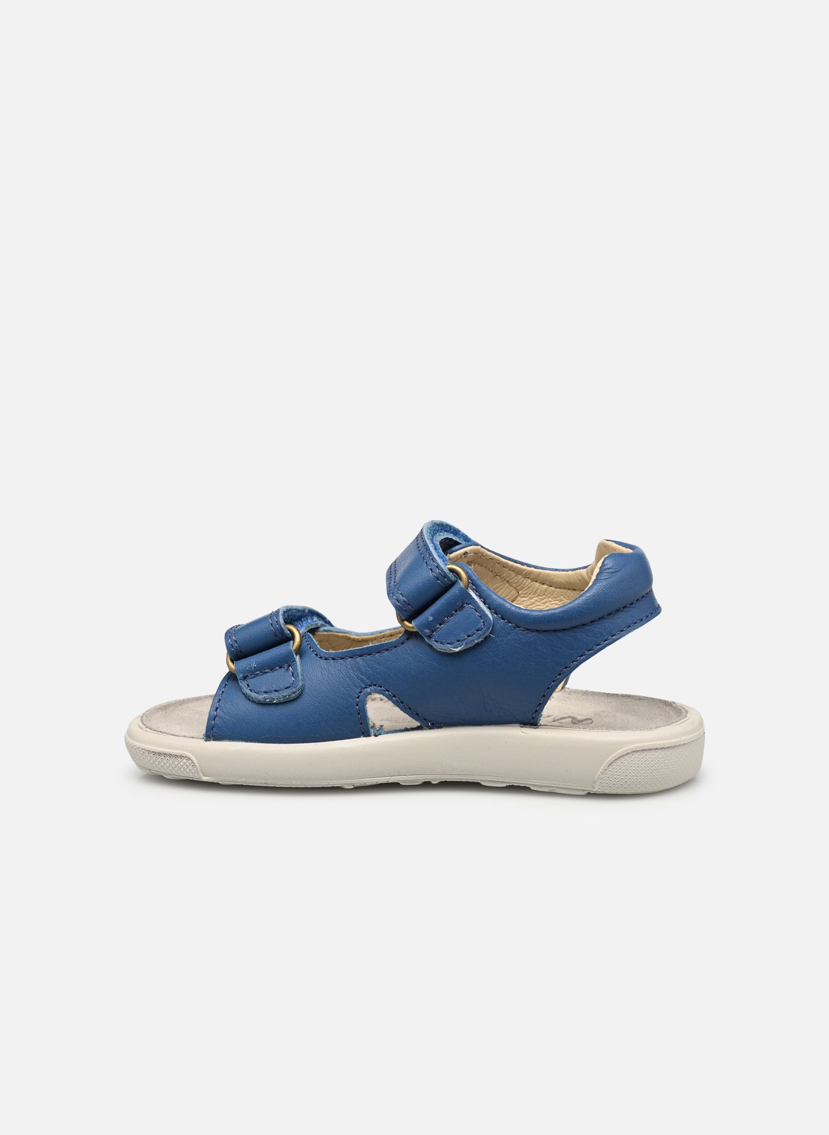 Sandales July bleu Naturino Sandales July bleu NAPPA SPAZZ SOLE ECRU AZURE