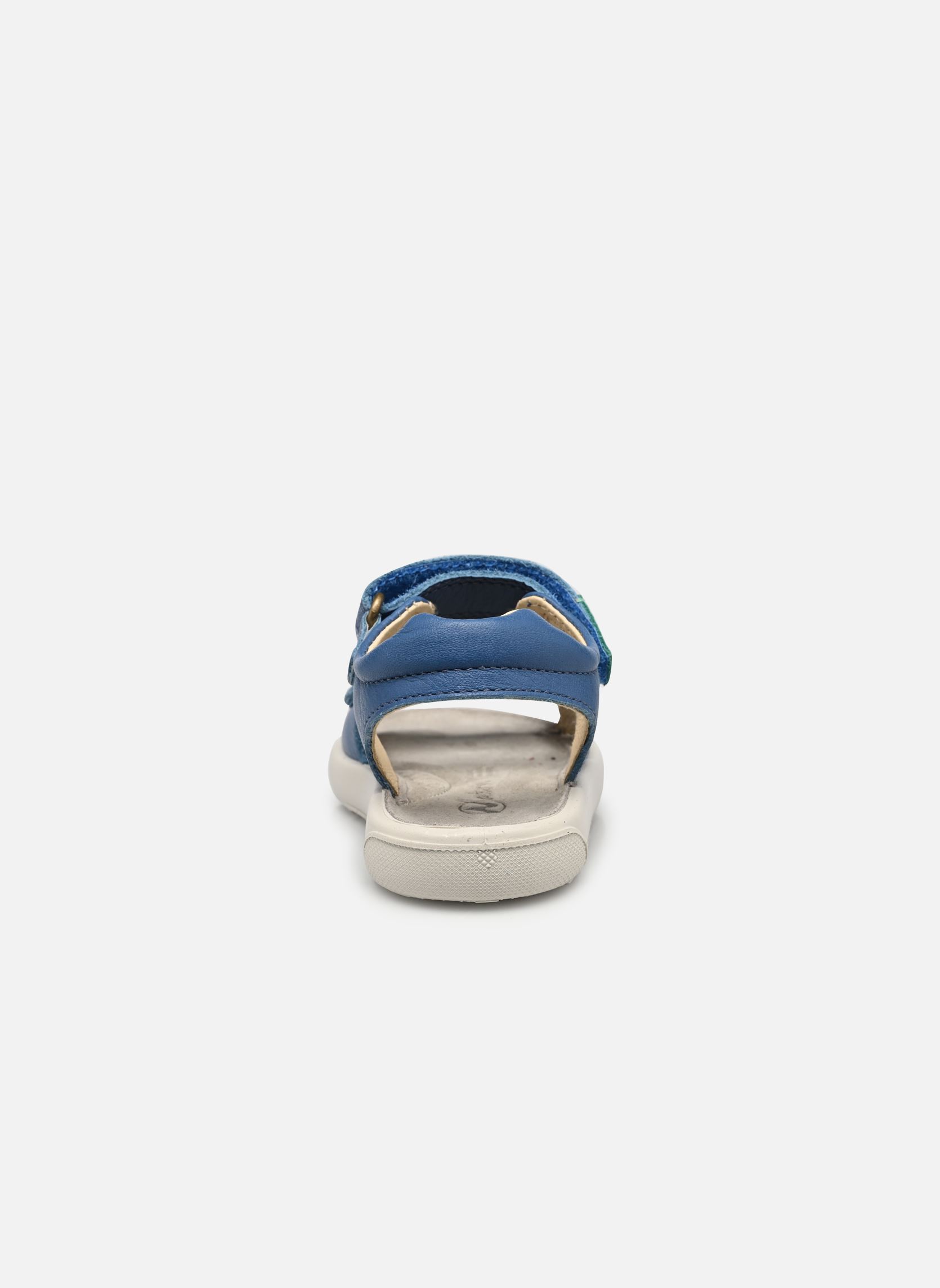 Sandales July bleu Naturino Sandales July bleu NAPPA SPAZZ SOLE ECRU AZURE