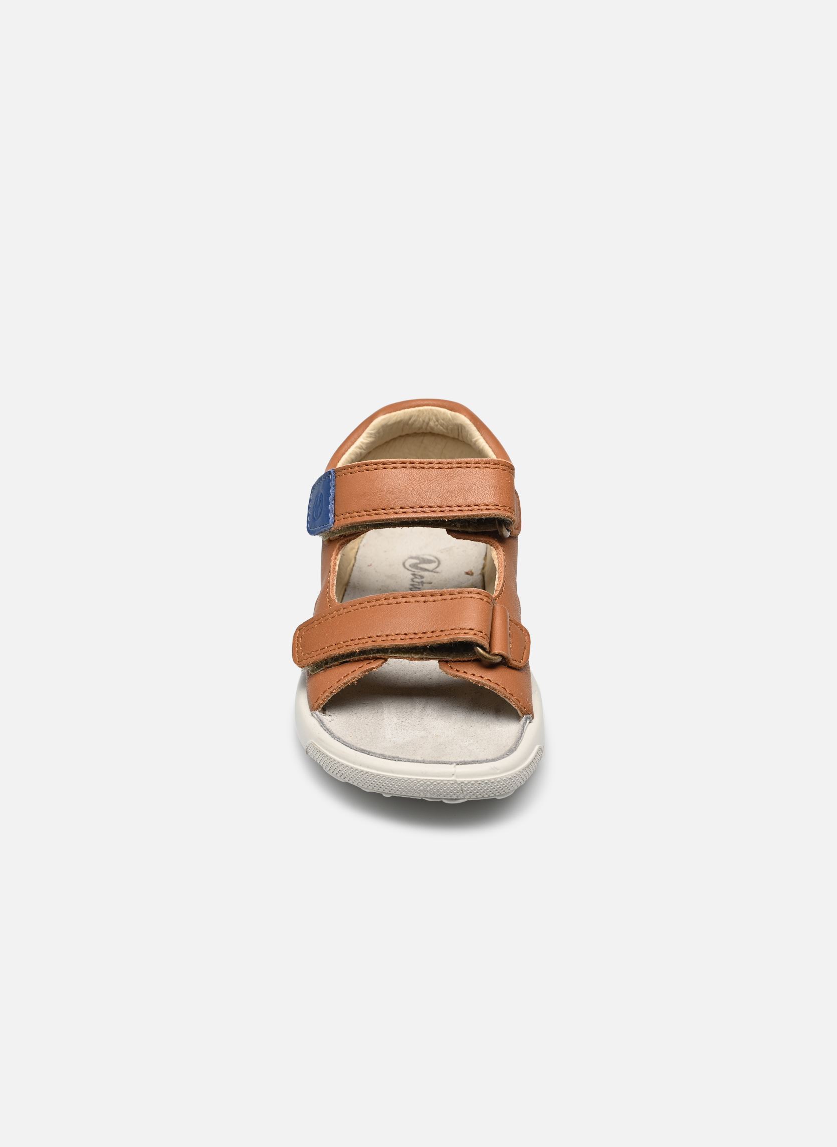 Sandales July garçon marron Naturino Sandales July garçon marron NAPPA SPAZZ SOLE BONE COGNAC