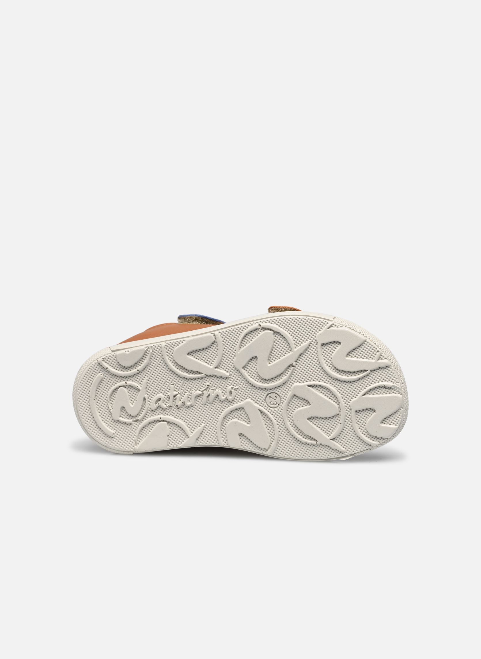 Sandales July garçon marron Naturino Sandales July garçon marron NAPPA SPAZZ SOLE BONE COGNAC