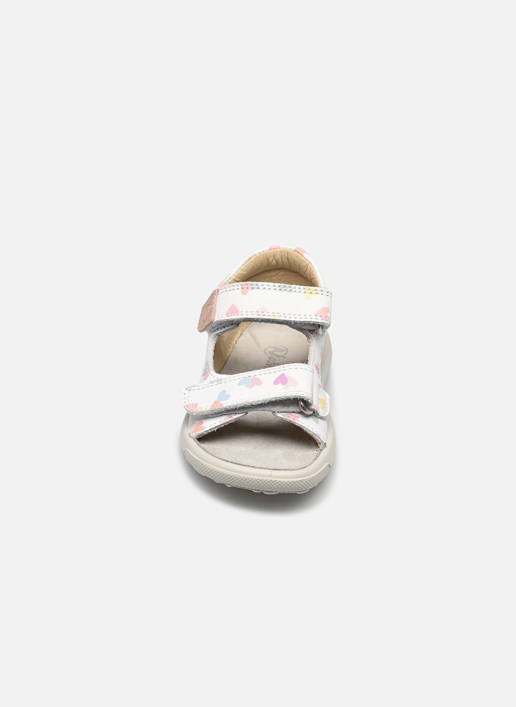 Sandales July fille blanc Naturino Sandales July fille blanc CALF PR COUPLED HEARTS WHITE M