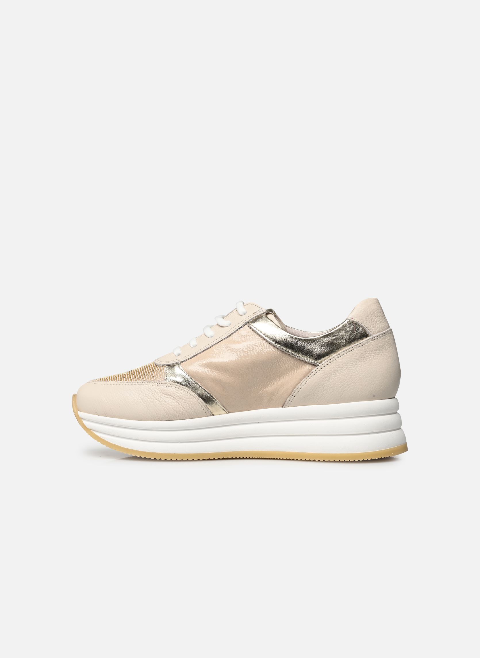 Baskets compensées DRAZ D9240 femme beige Dorking Baskets compensées DRAZ D9240 femme beige INDIOS PLATINO C-4 PLATINO C4