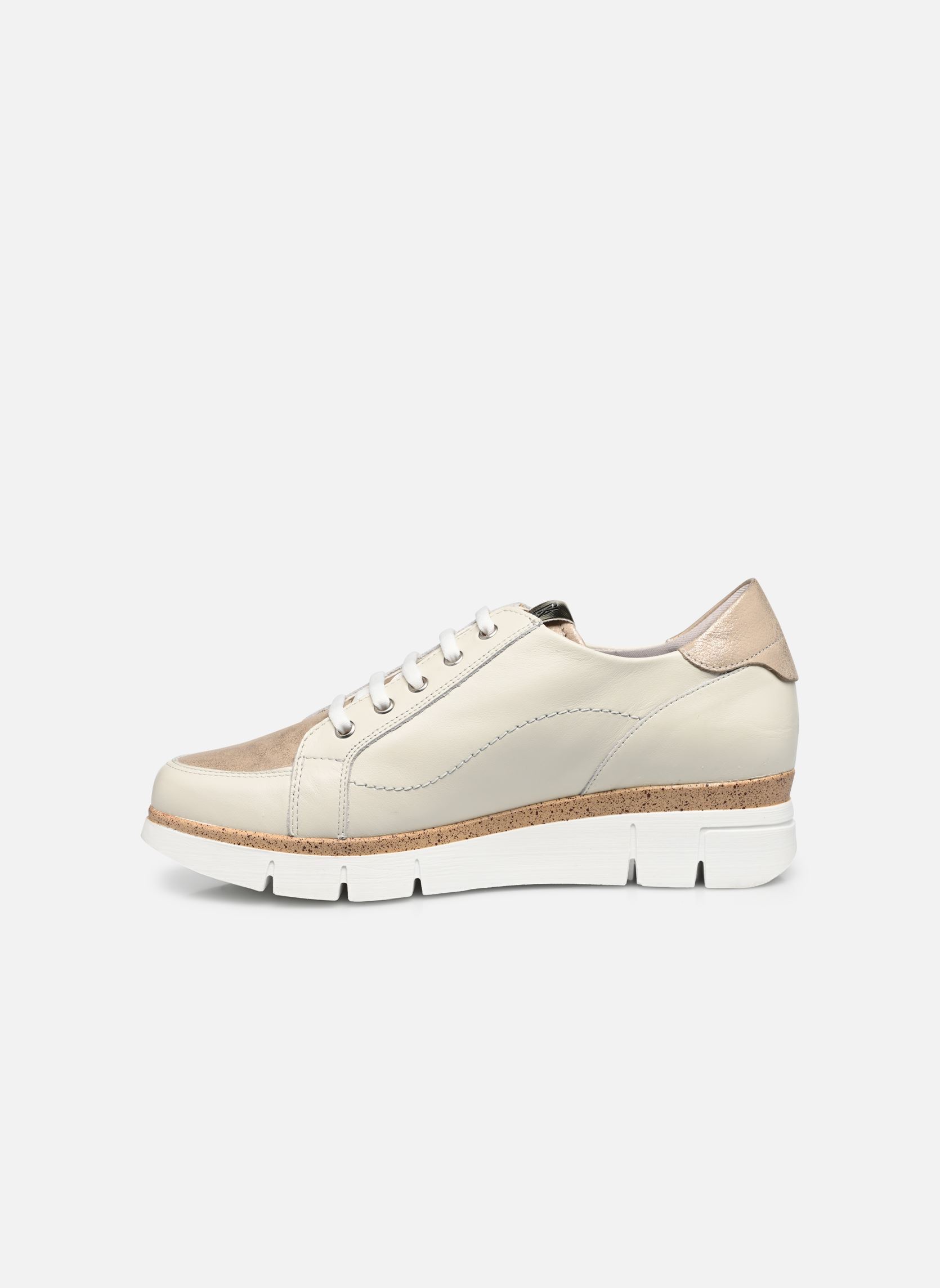 Sleehak sneakers INDIA D9301 dames beige Dorking Sleehak sneakers INDIA D9301 dames beige SUGAR+LAGUNA HIELO + PLATINO