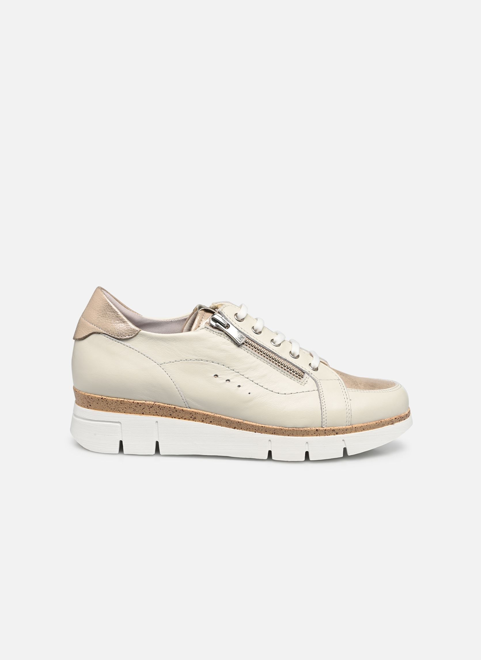 Sleehak sneakers INDIA D9301 dames beige Dorking Sleehak sneakers INDIA D9301 dames beige SUGAR+LAGUNA HIELO + PLATINO