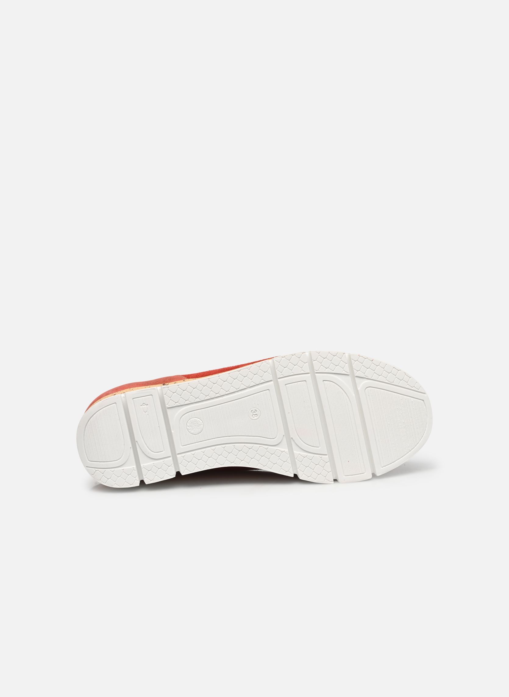 Baskets compensées INDIA D9300 femme orange Dorking Baskets compensées INDIA D9300 femme orange CALF COMBI-3 TERRAC-3