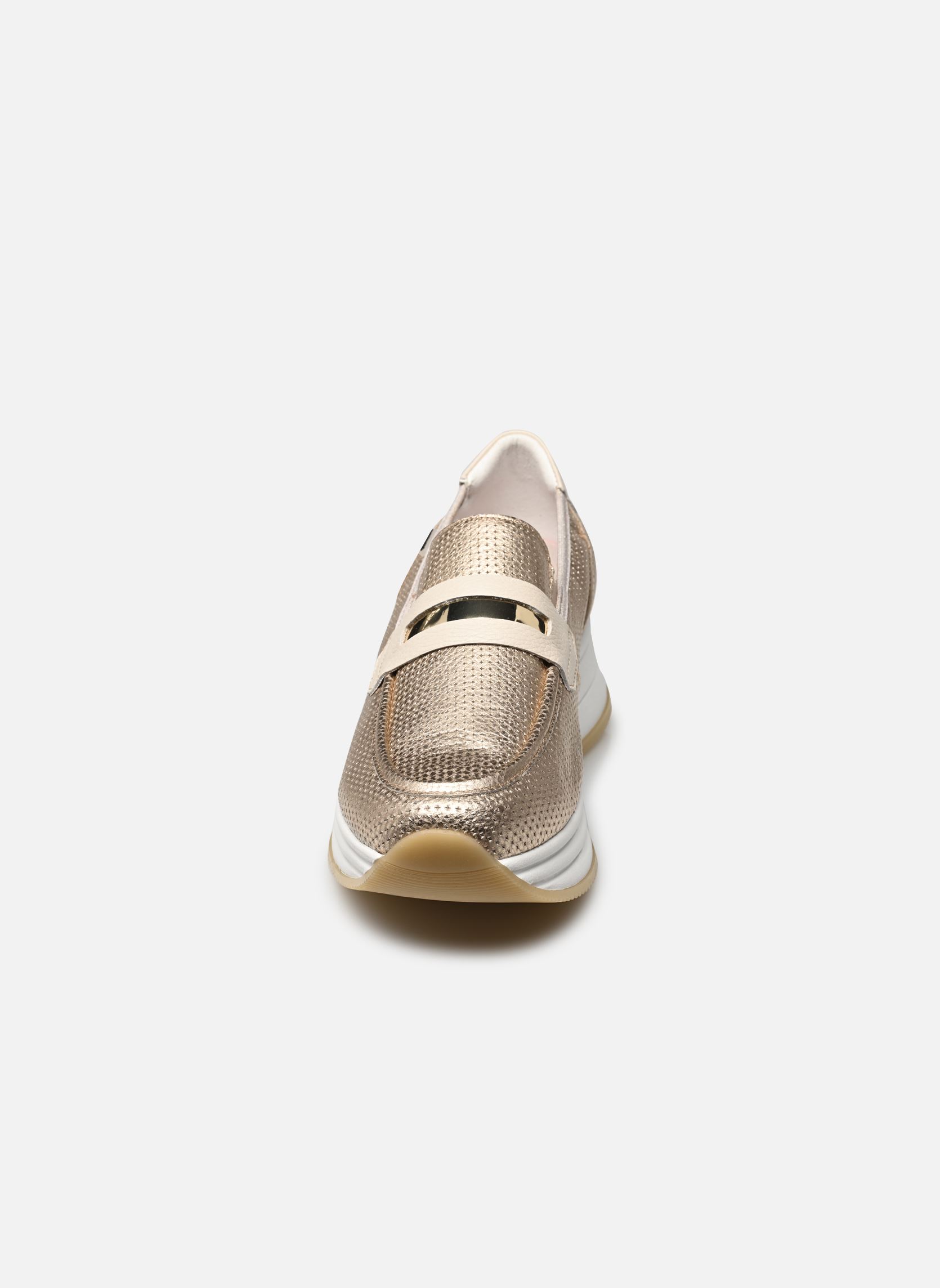 Mocassins DRAZ D9243 femme or et bronze Dorking Mocassins DRAZ D9243 femme or et bronze ALUMIN PLATINO C-3 PLATINO C3
