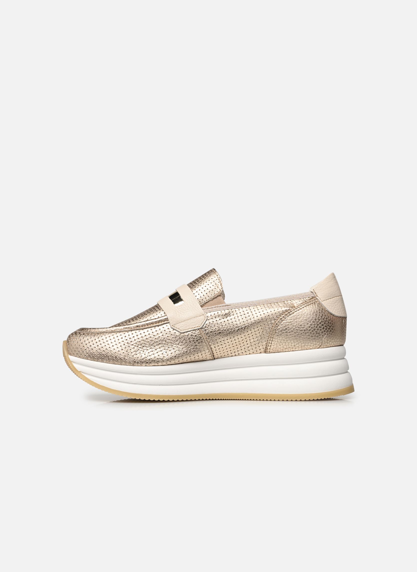 Mocassins DRAZ D9243 femme or et bronze Dorking Mocassins DRAZ D9243 femme or et bronze ALUMIN PLATINO C-3 PLATINO C3