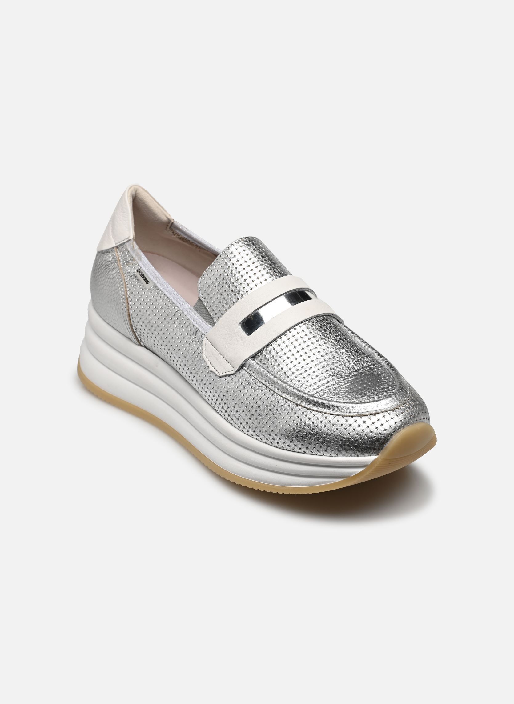 Loafer DRAZ D9243 damen silber Dorking Loafer DRAZ D9243 damen silber ALUMIN PLATA C-2 PLATA C-2