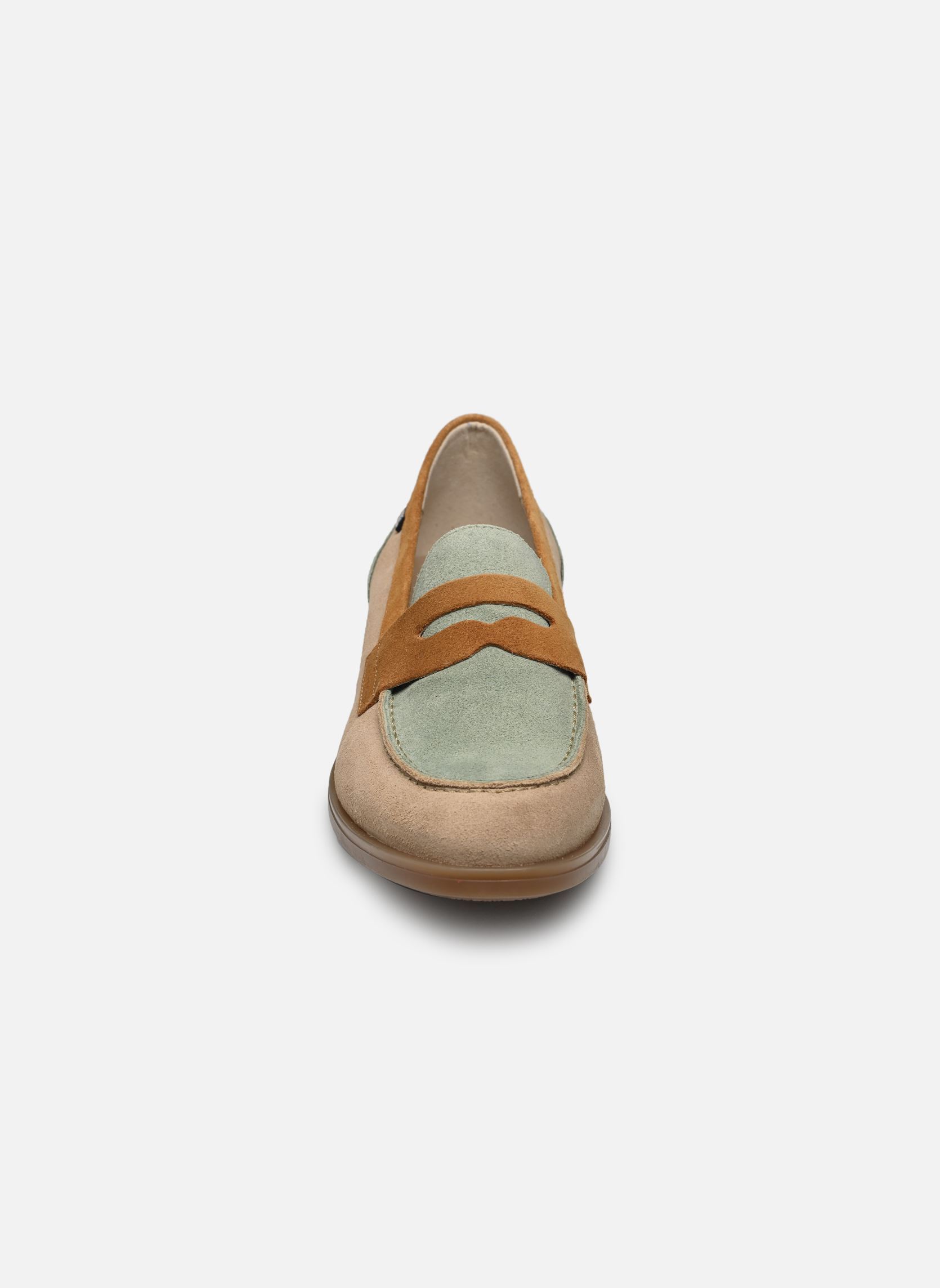 Mocassins HARVARD D9245 femme multicolore Dorking Mocassins HARVARD D9245 femme multicolore CALF+CALF+CALF CASTORO + FROG