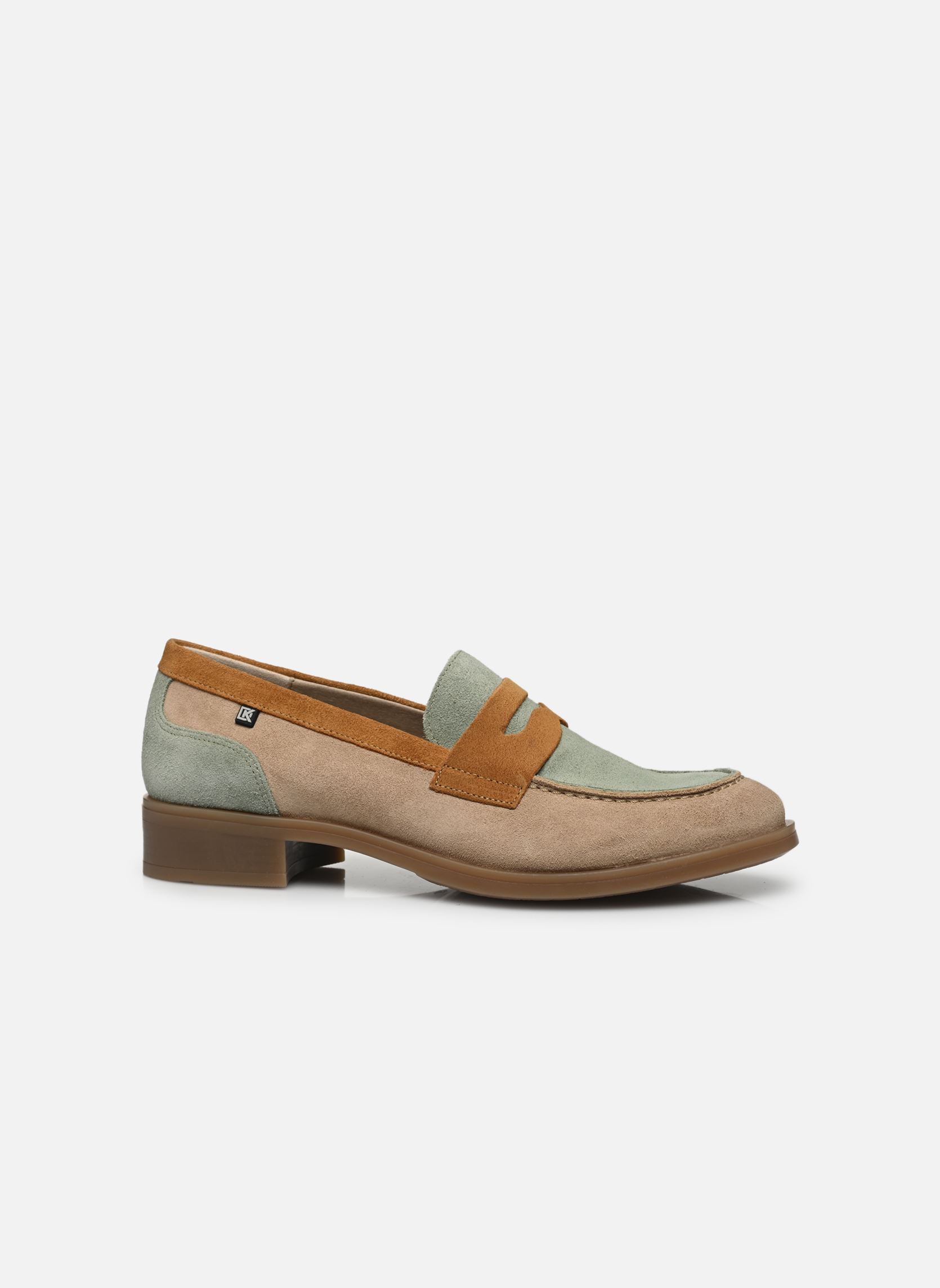 Mocassins HARVARD D9245 femme multicolore Dorking Mocassins HARVARD D9245 femme multicolore CALF+CALF+CALF CASTORO + FROG