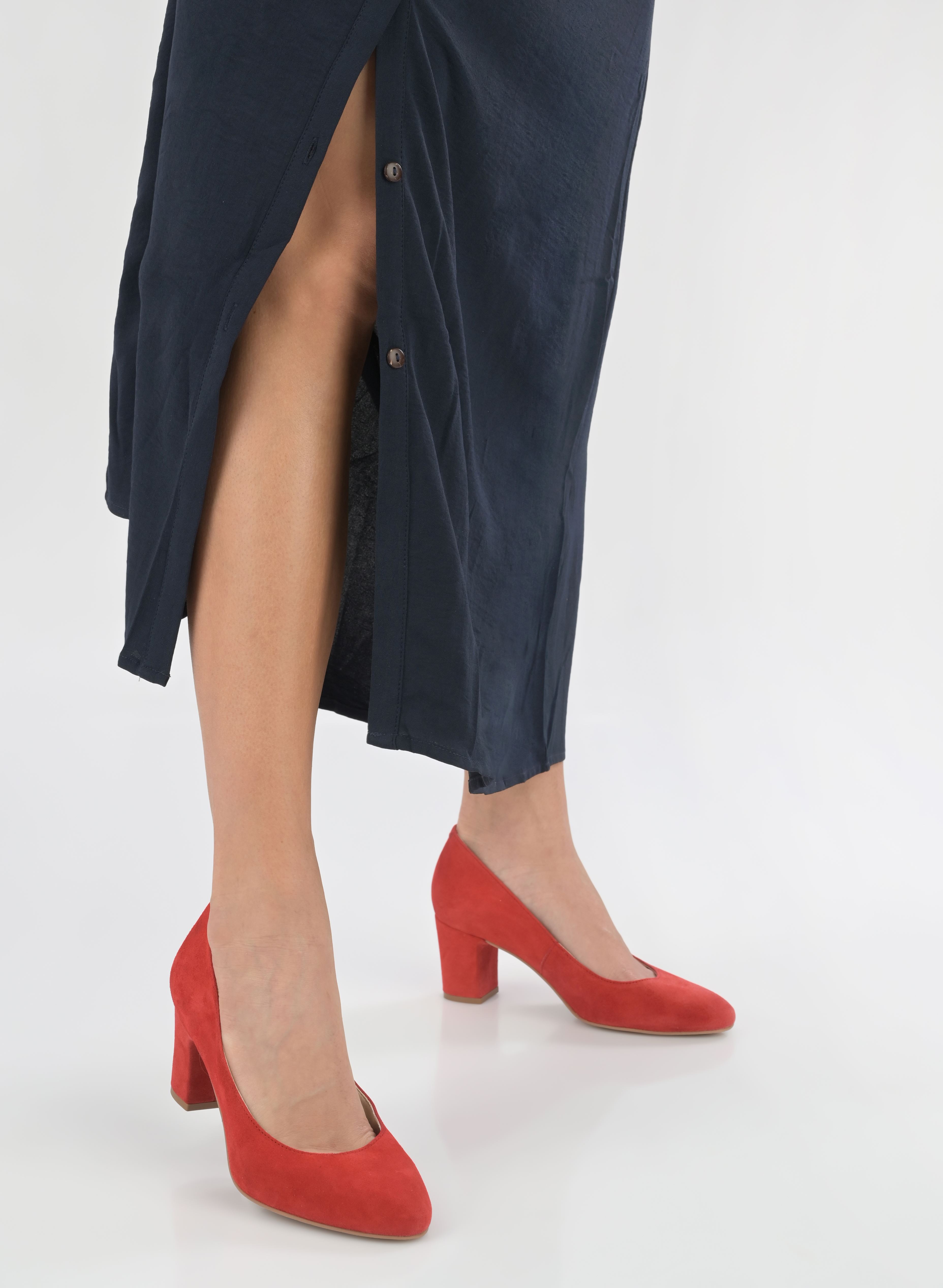 Pumps TEYMA D9271 dames rood Dorking Pumps TEYMA D9271 dames rood CALF ROJO