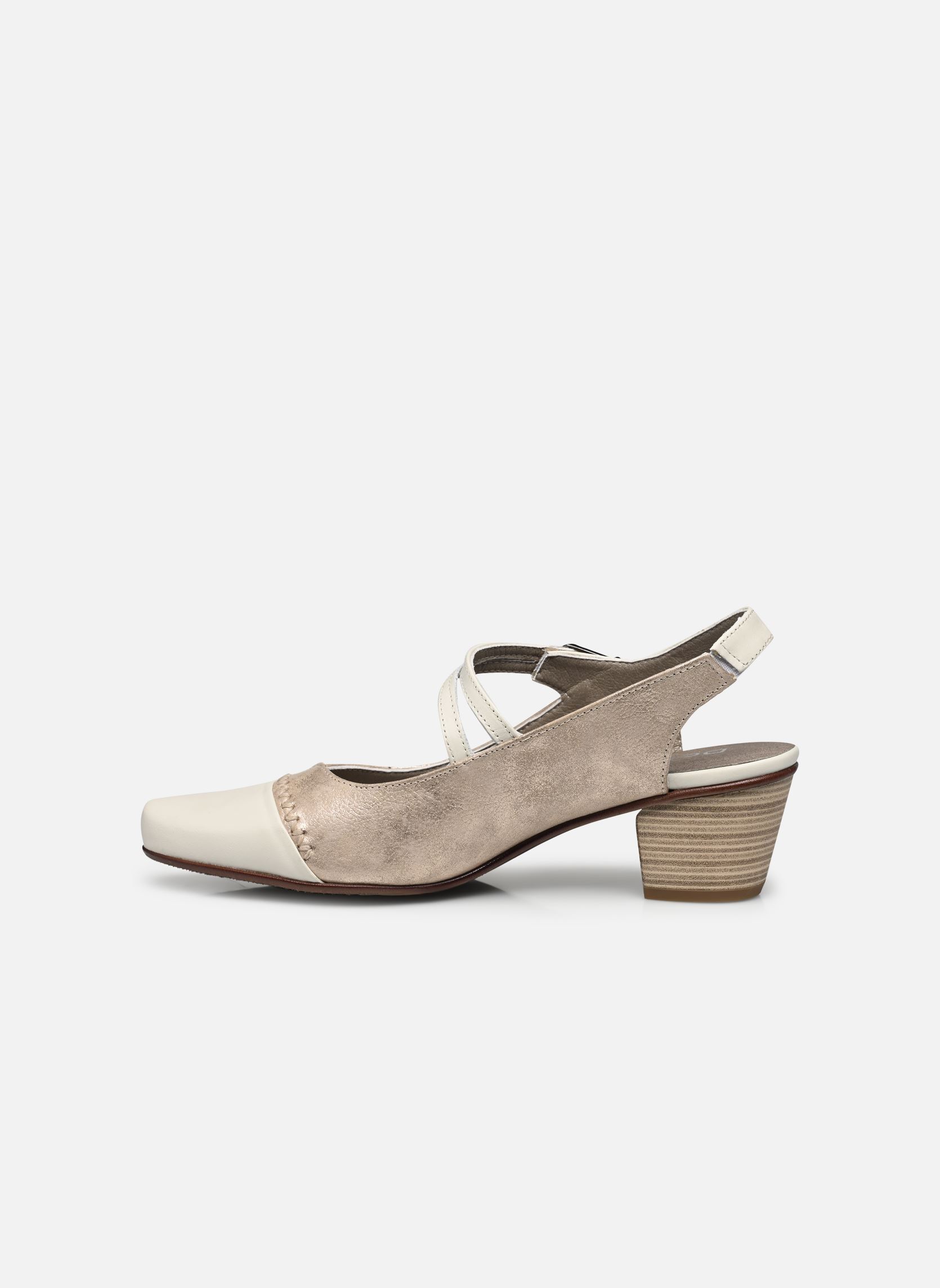 Pumps mit Riemchen TRIANA D7747 damen weiß Dorking Pumps mit Riemchen TRIANA D7747 damen weiß LAGUNA+SUGAR PLATINO + HIELO