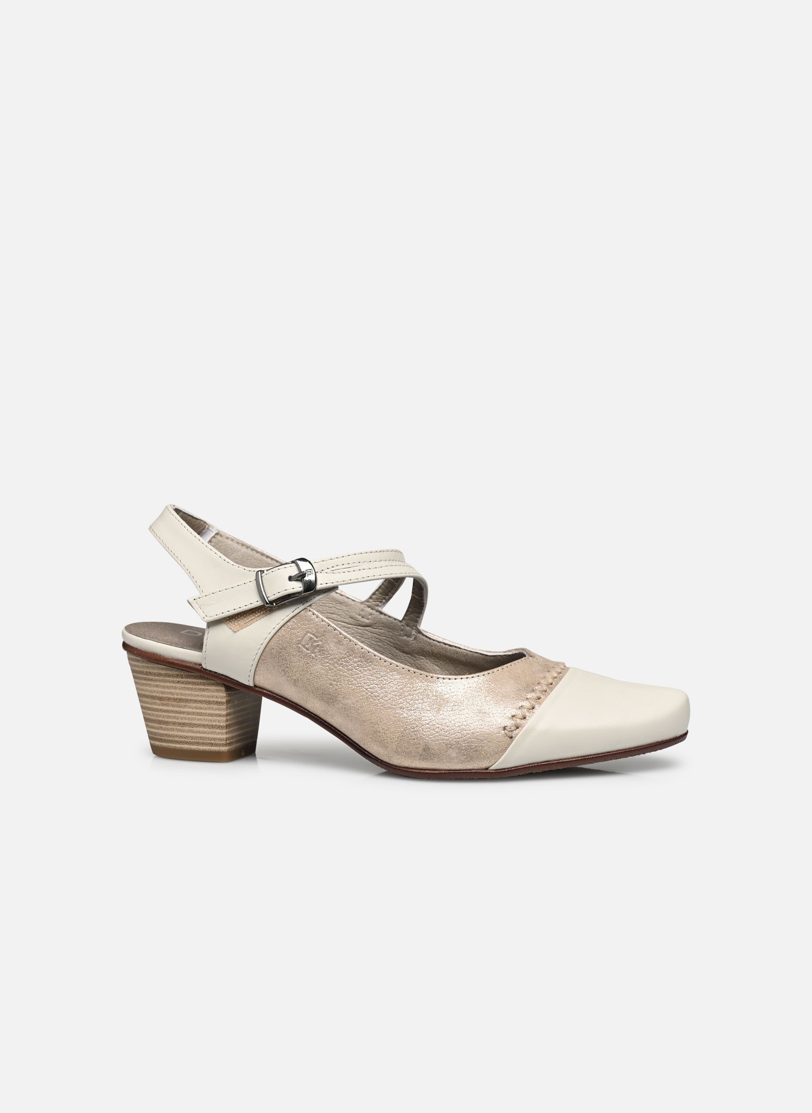 Pumps mit Riemchen TRIANA D7747 damen weiß Dorking Pumps mit Riemchen TRIANA D7747 damen weiß LAGUNA+SUGAR PLATINO + HIELO