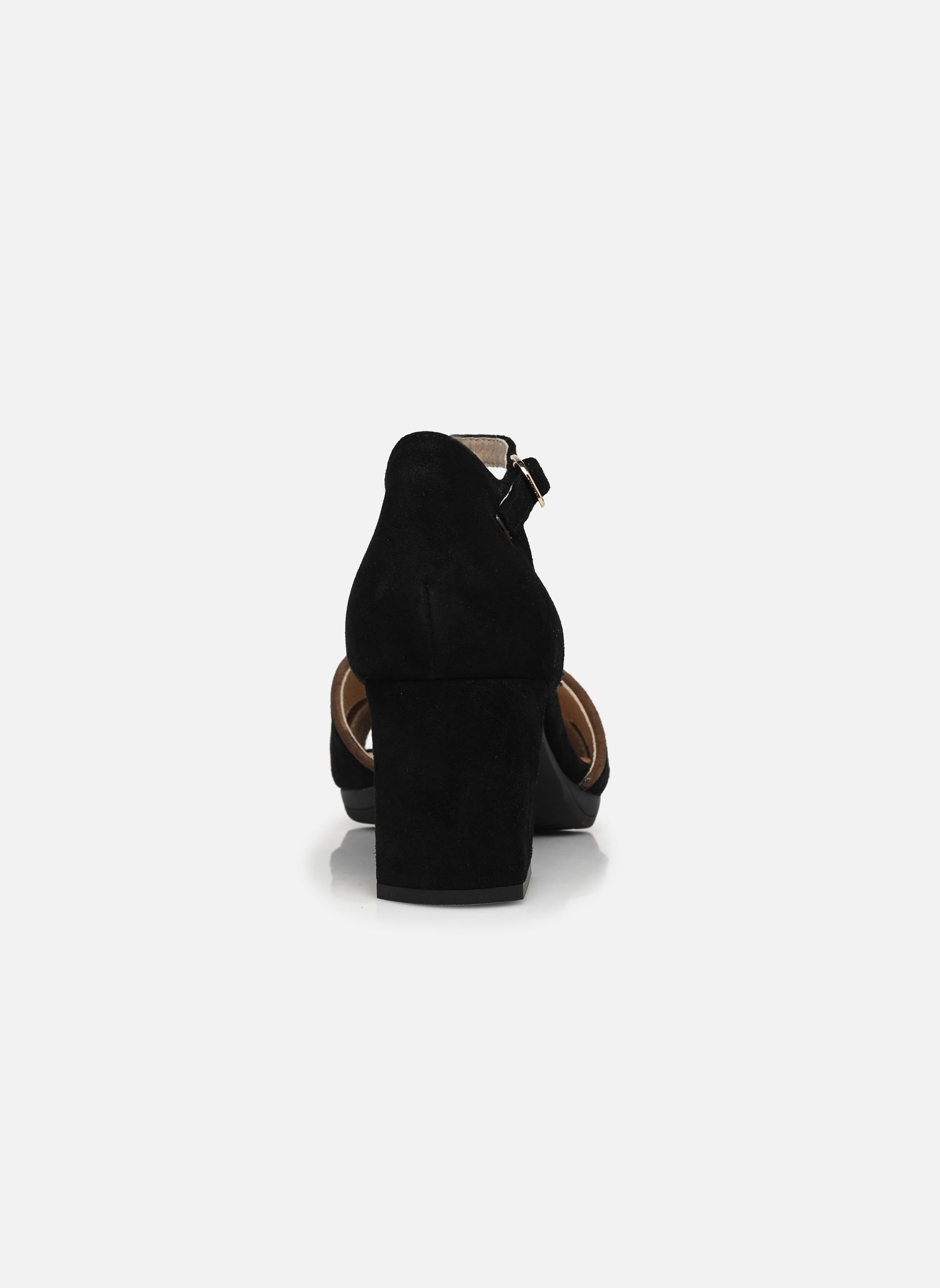 Sandalias YUDI D9293 mujer negro Dorking Sandalias YUDI D9293 mujer negro CALF+CALF NEGRO + FANGO