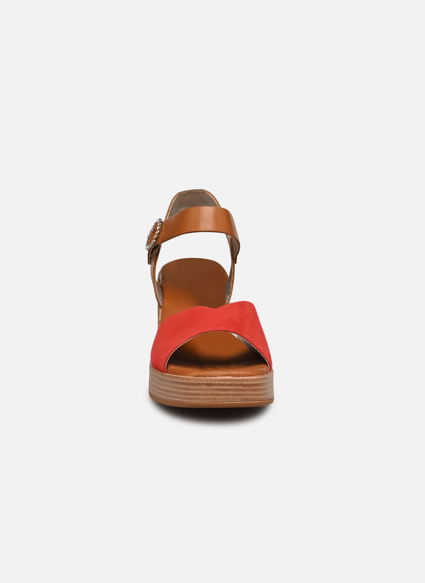 Sandalen DIAMOND D9283 dames rood Dorking Sandalen DIAMOND D9283 dames rood CALF+TIBET ROJO + CUERO