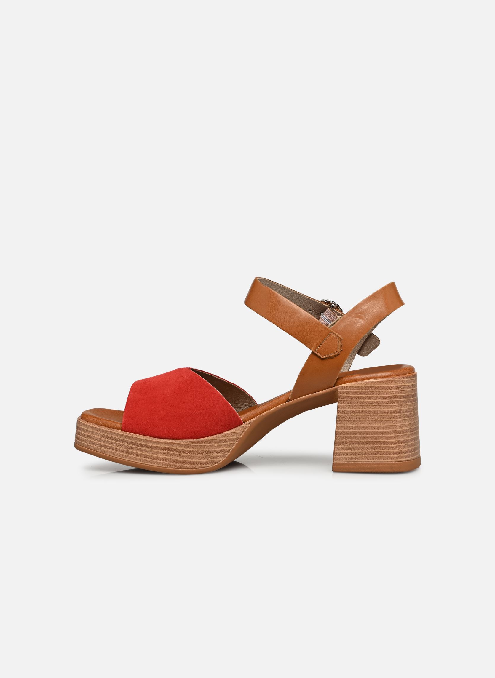 Sandalen DIAMOND D9283 dames rood Dorking Sandalen DIAMOND D9283 dames rood CALF+TIBET ROJO + CUERO