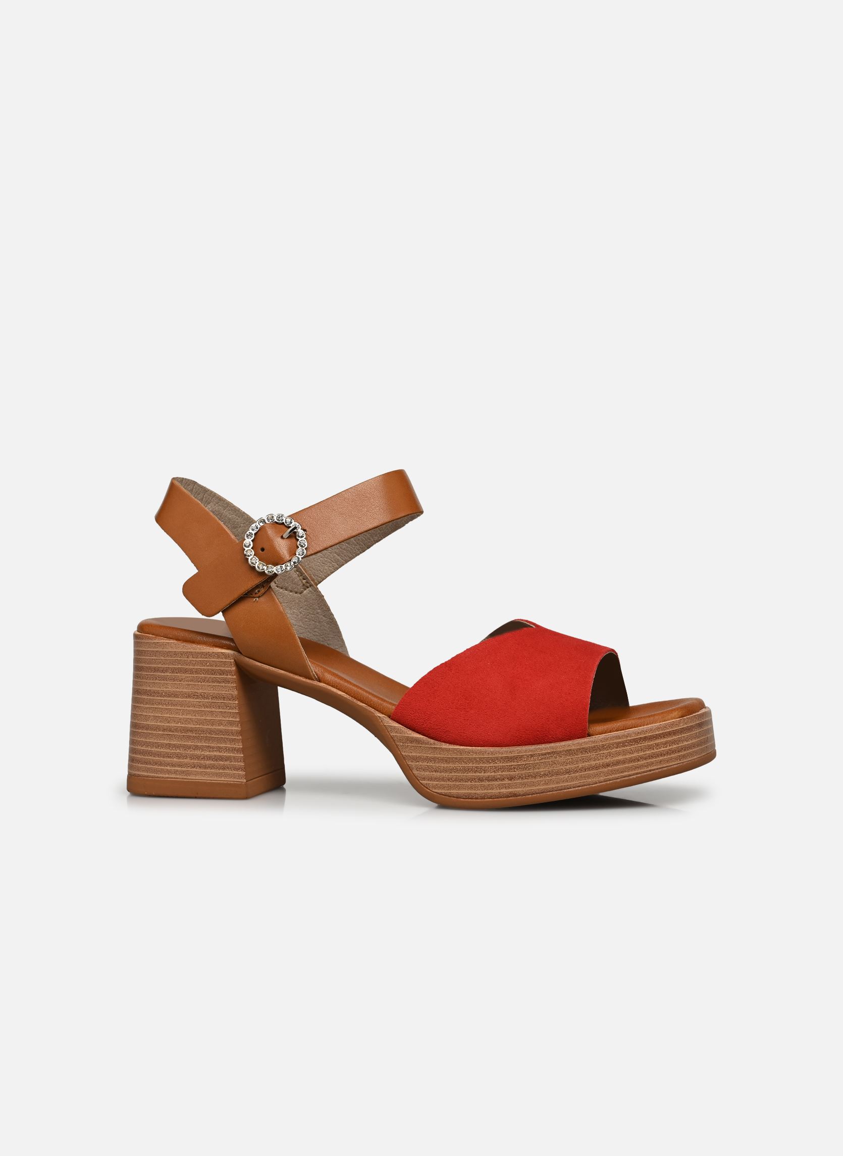 Sandalen DIAMOND D9283 dames rood Dorking Sandalen DIAMOND D9283 dames rood CALF+TIBET ROJO + CUERO