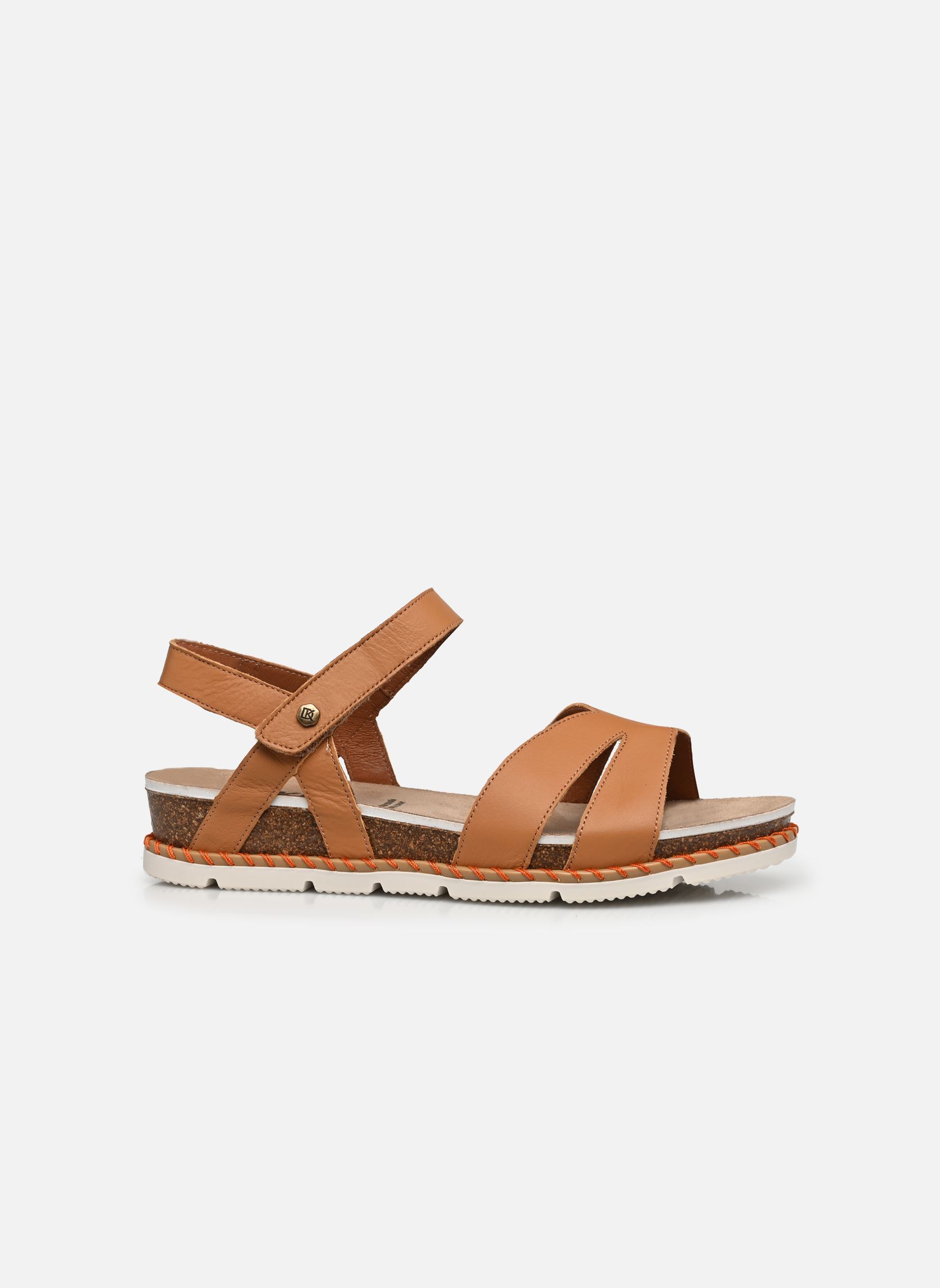 Keil- und Plateausandalen SPORT D9323 damen braun Dorking Keil- und Plateausandalen SPORT D9323 damen braun CERVO CUERO