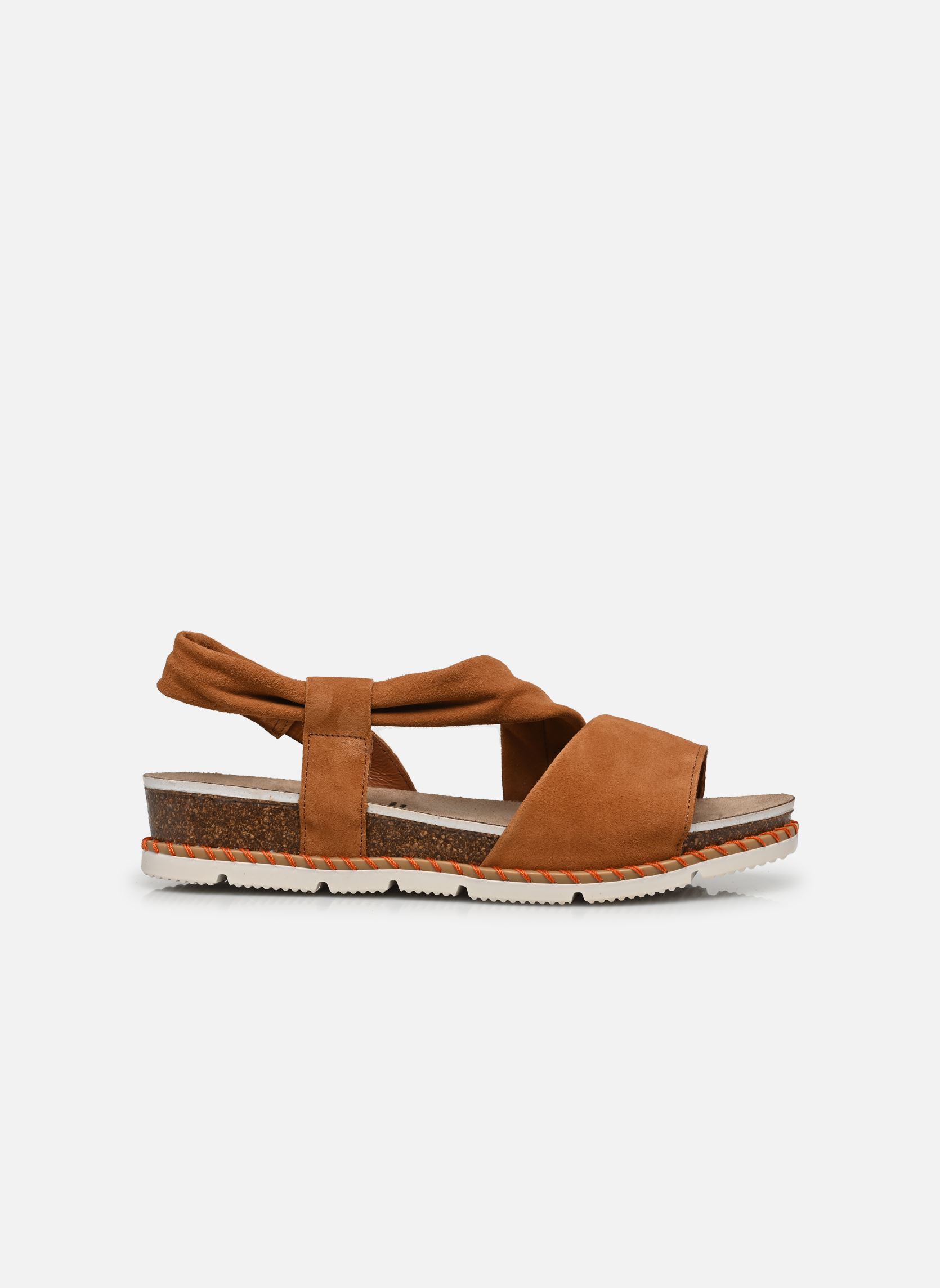 Sandales compensées et plateformes SPORT D9324 femme marron Dorking Sandales compensées et plateformes SPORT D9324 femme marron ANTE CUERO