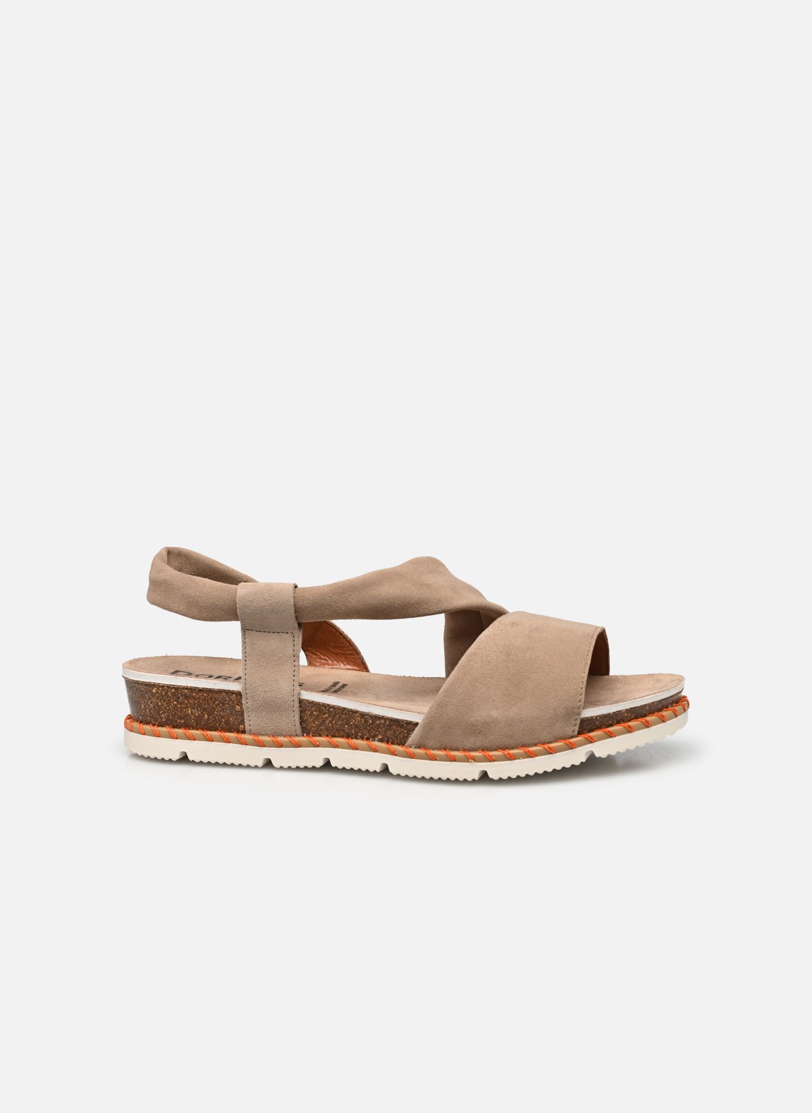 Sandales compensées et plateformes SPORT D9324 femme marron Dorking Sandales compensées et plateformes SPORT D9324 femme marron ANTE TAUPE