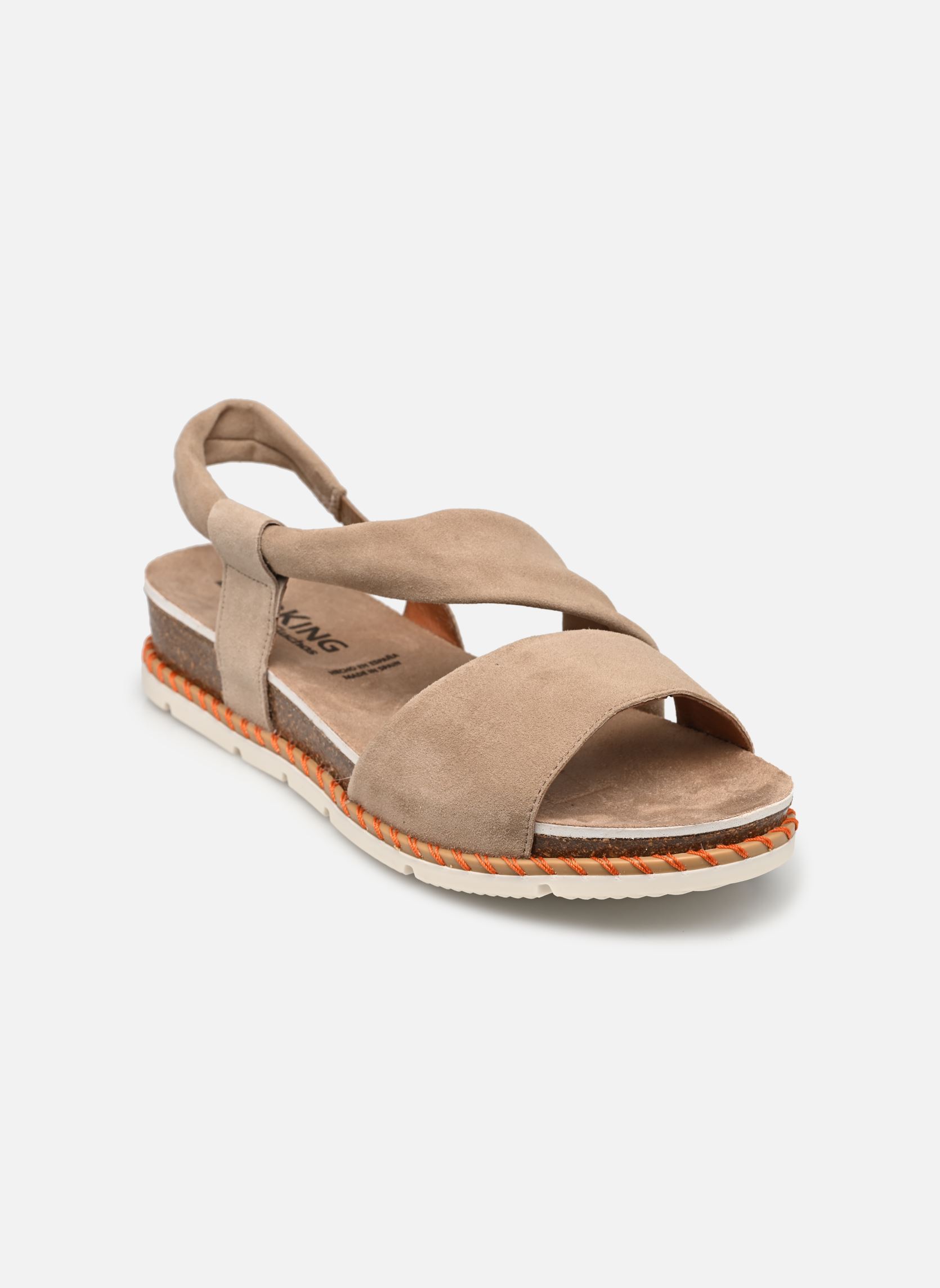 Sandales compensées et plateformes SPORT D9324 femme marron Dorking Sandales compensées et plateformes SPORT D9324 femme marron ANTE TAUPE