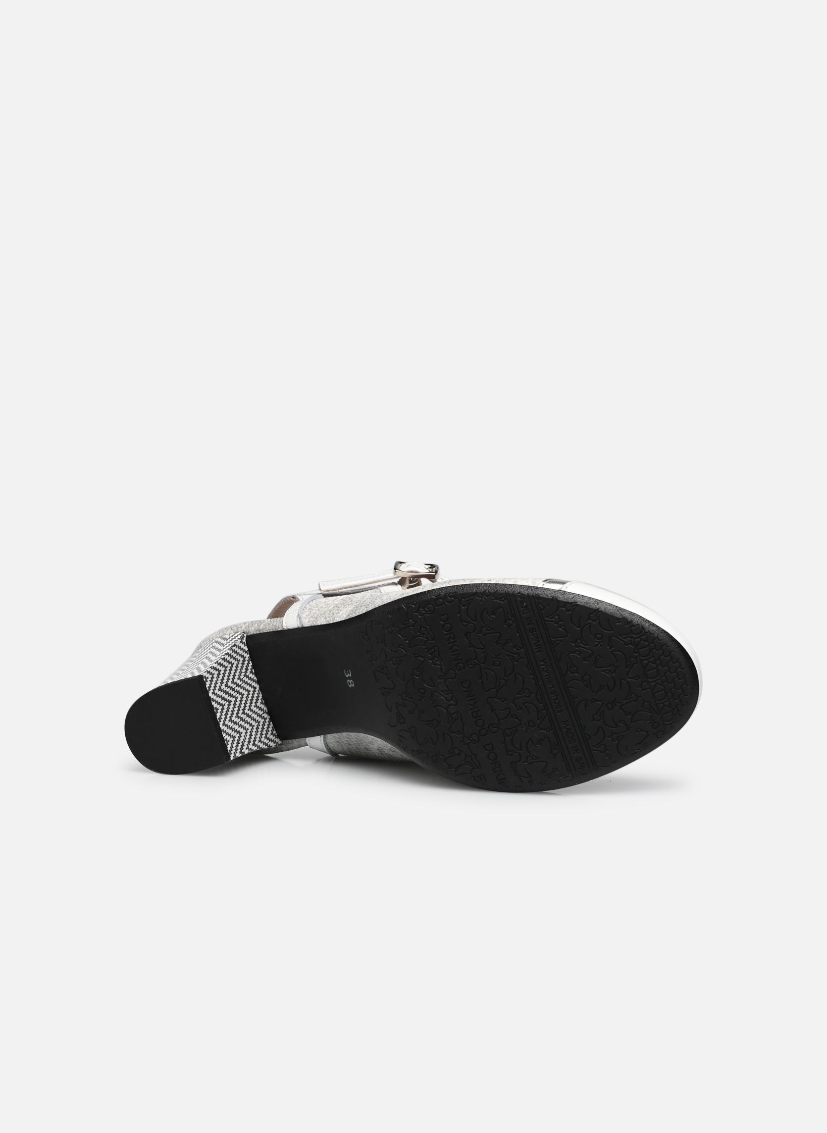 Slingback pumps RODIN D9093 dames wit Dorking Slingback pumps RODIN D9093 dames wit YIBUT+NAPLA+LAMIN PERLA + BLAN