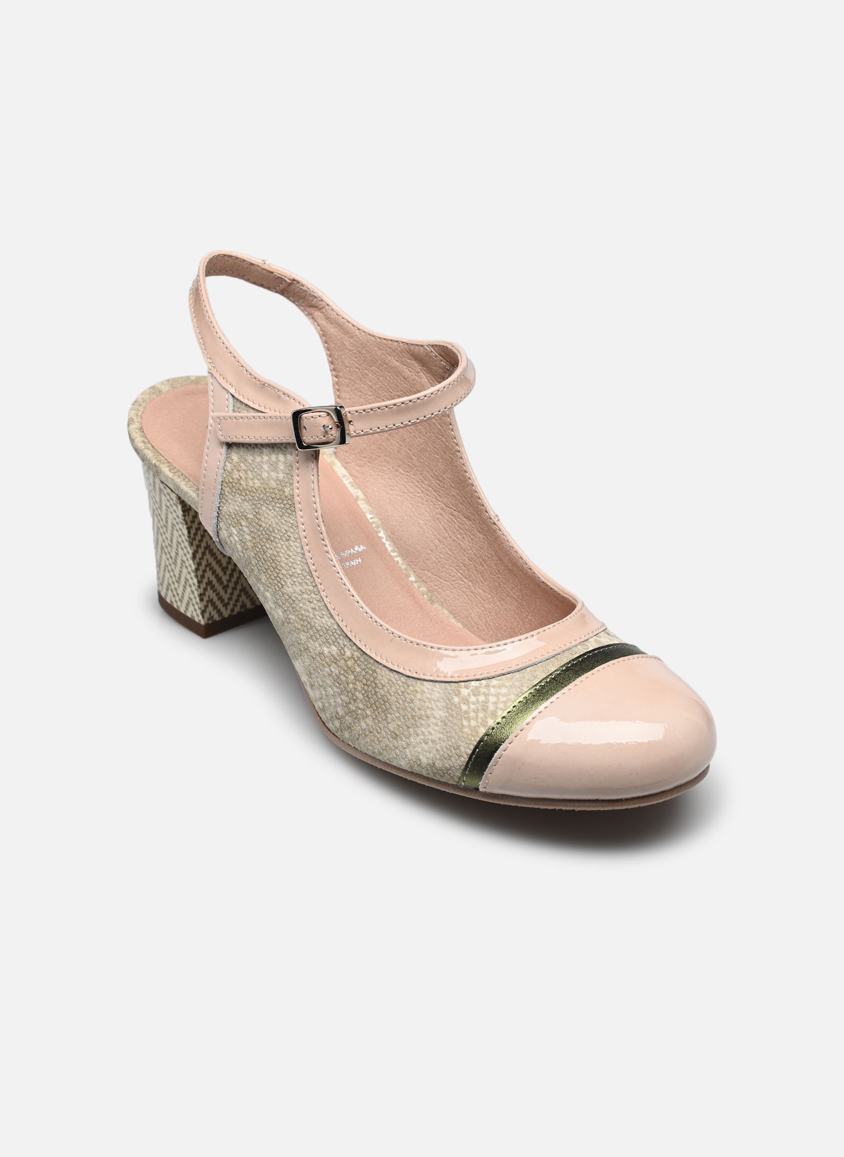 Slingback pumps RODIN D9093 dames roze Dorking Slingback pumps RODIN D9093 dames roze YIBUT+KAFIR+LAMIN TAUPE + NUDE