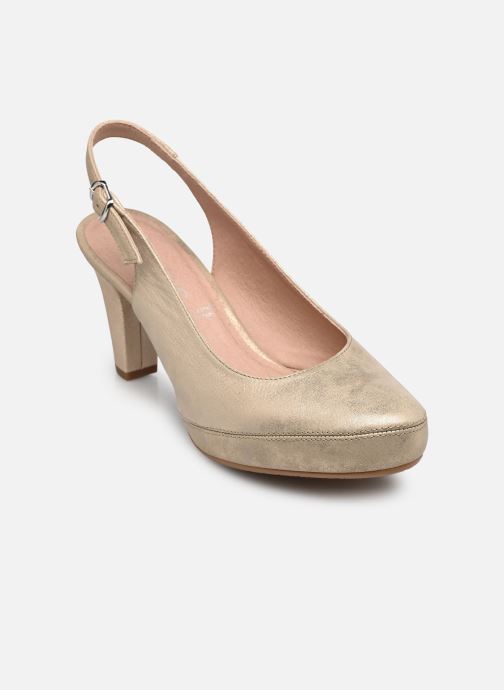 Dorking Escarpins à brides BLESA D5833 femme or et bronze