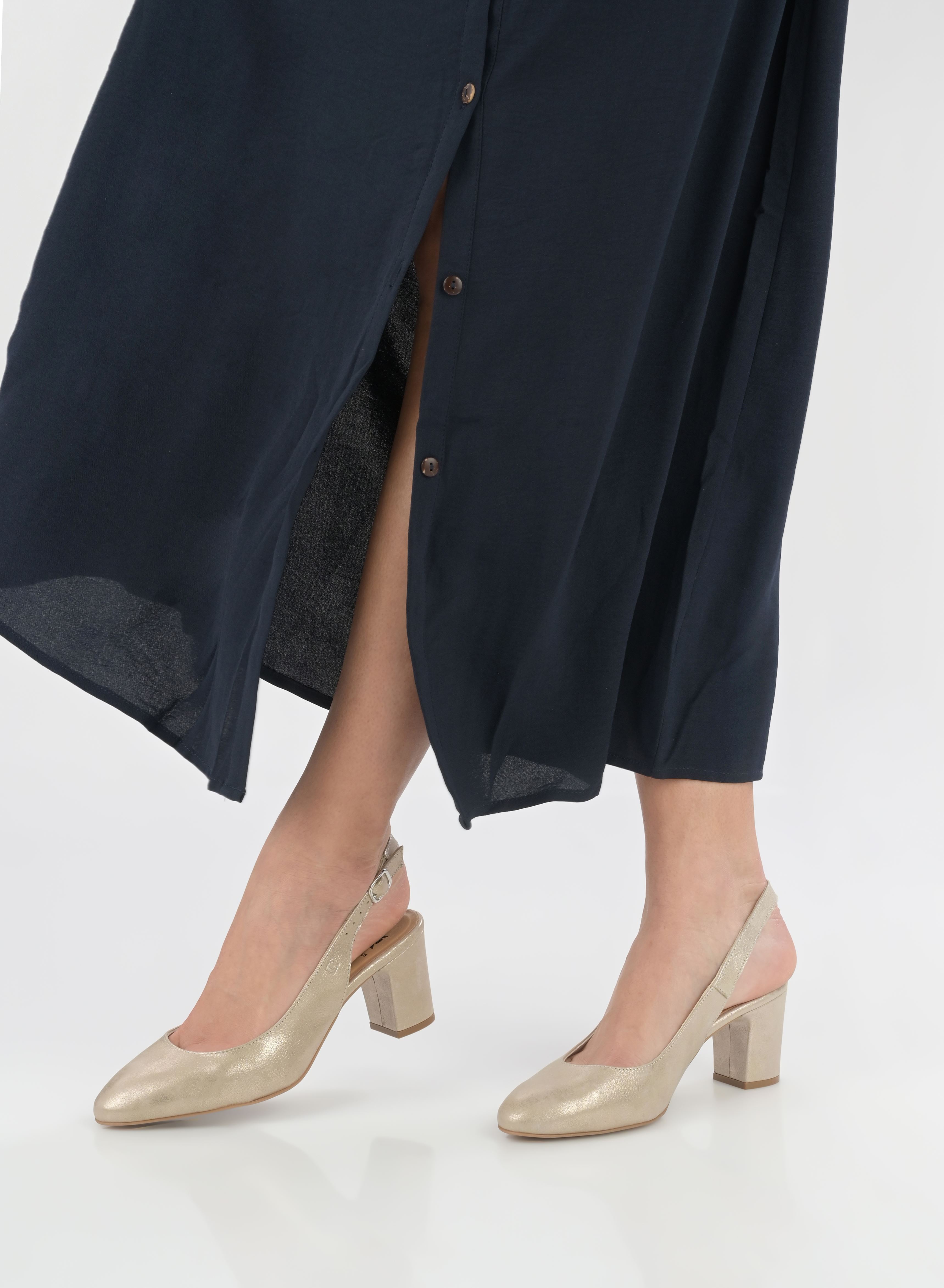 Slingback pumps TEYMA D9272 dames goud en brons Dorking Slingback pumps TEYMA D9272 dames goud en brons LAGUNA PLATINO
