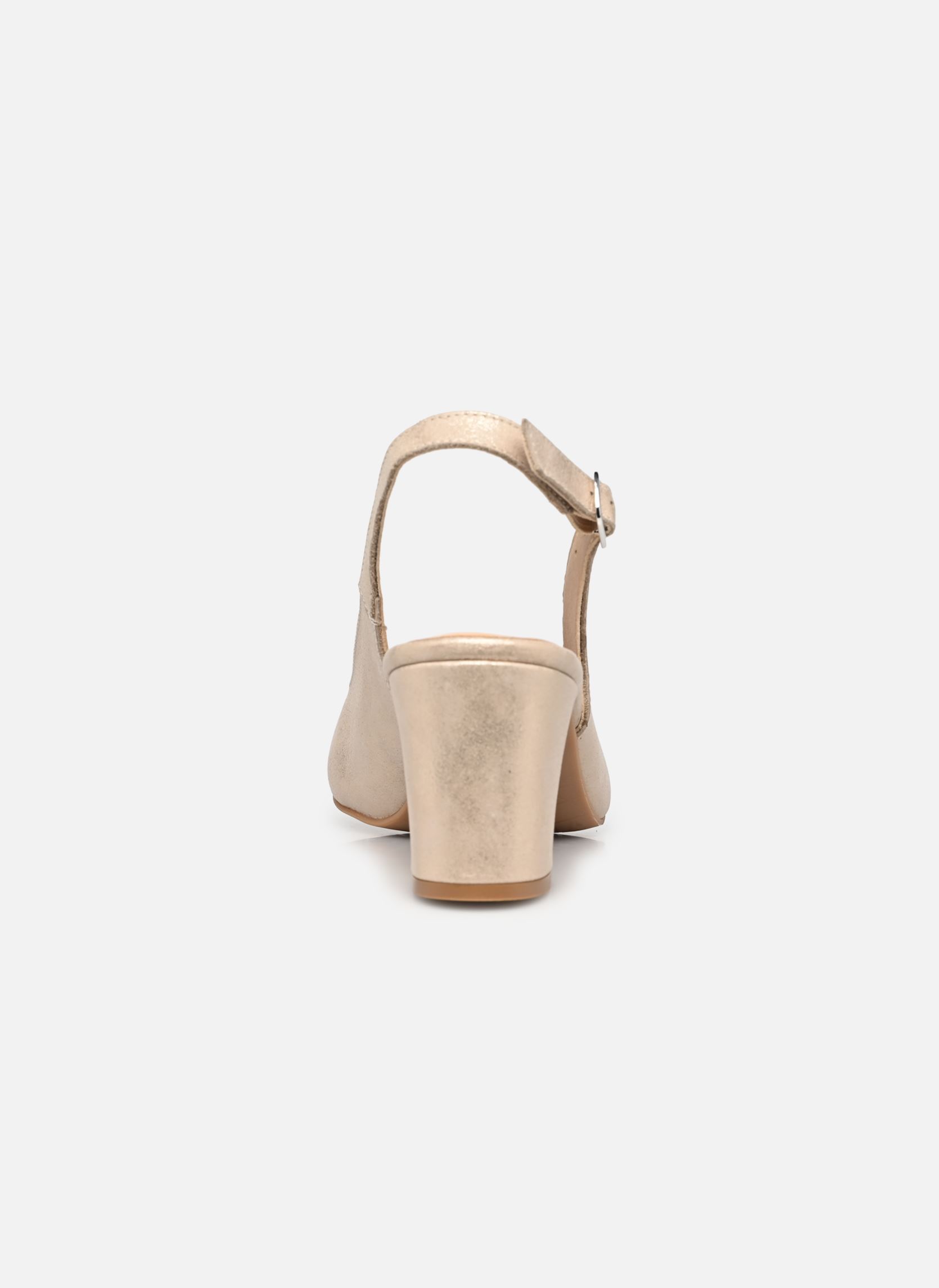 Slingback pumps TEYMA D9272 dames goud en brons Dorking Slingback pumps TEYMA D9272 dames goud en brons LAGUNA PLATINO