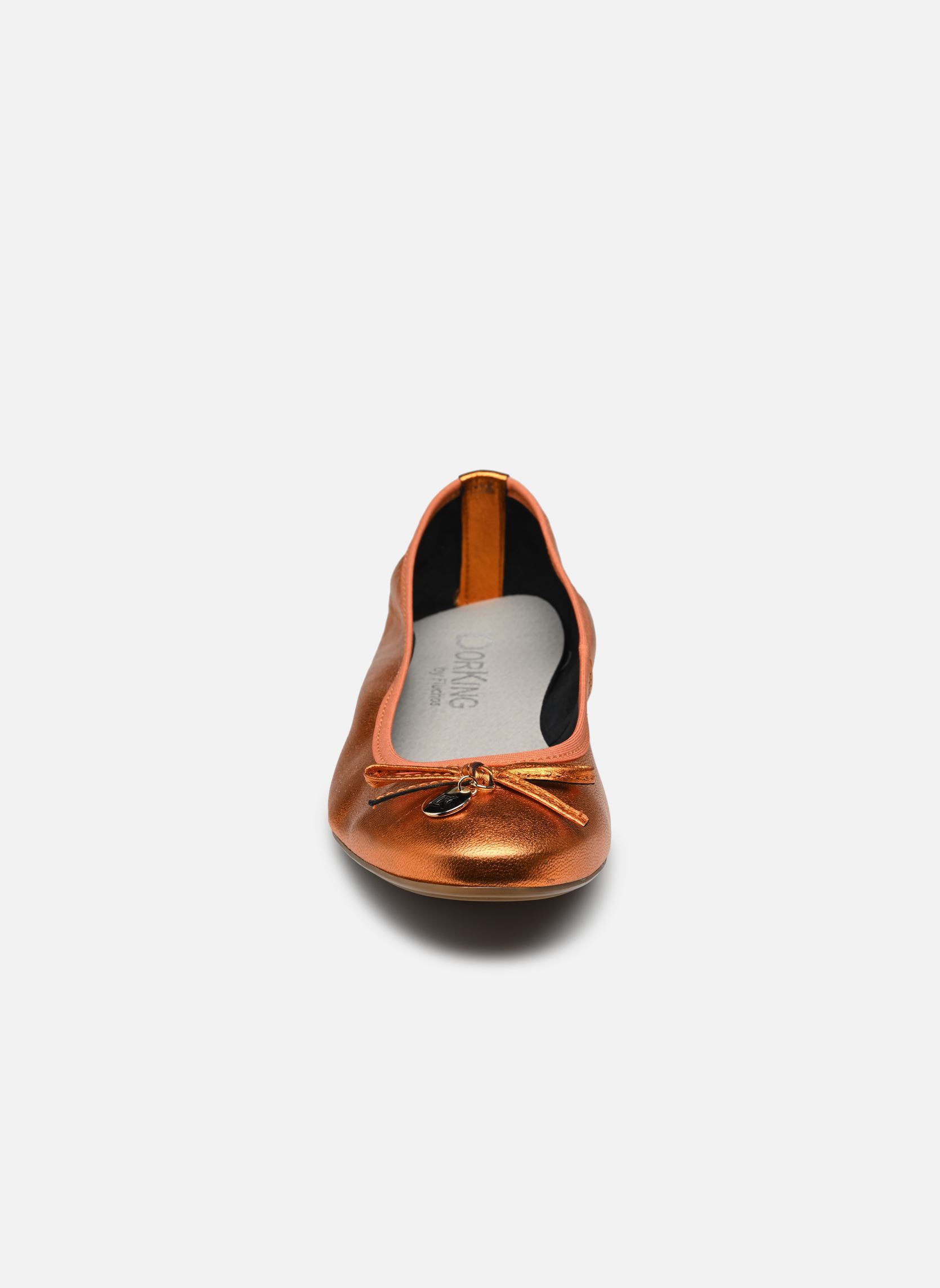 Ballerines classiques SIBEL D9185 femme orange Dorking Ballerines classiques SIBEL D9185 femme orange LAMINADO NATRON
