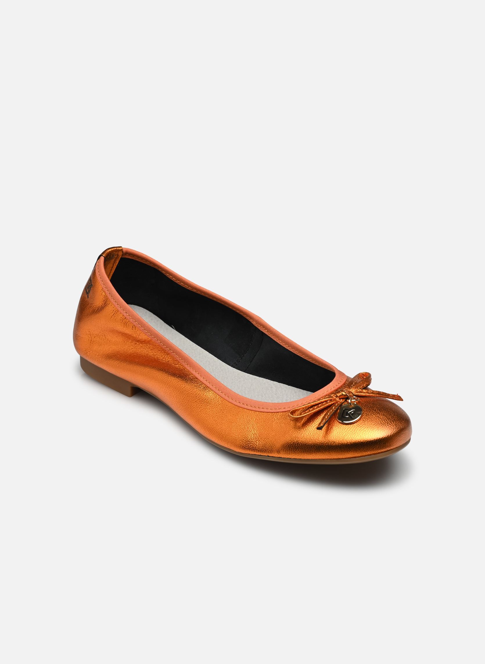 Ballerines classiques SIBEL D9185 femme orange Dorking Ballerines classiques SIBEL D9185 femme orange LAMINADO NATRON