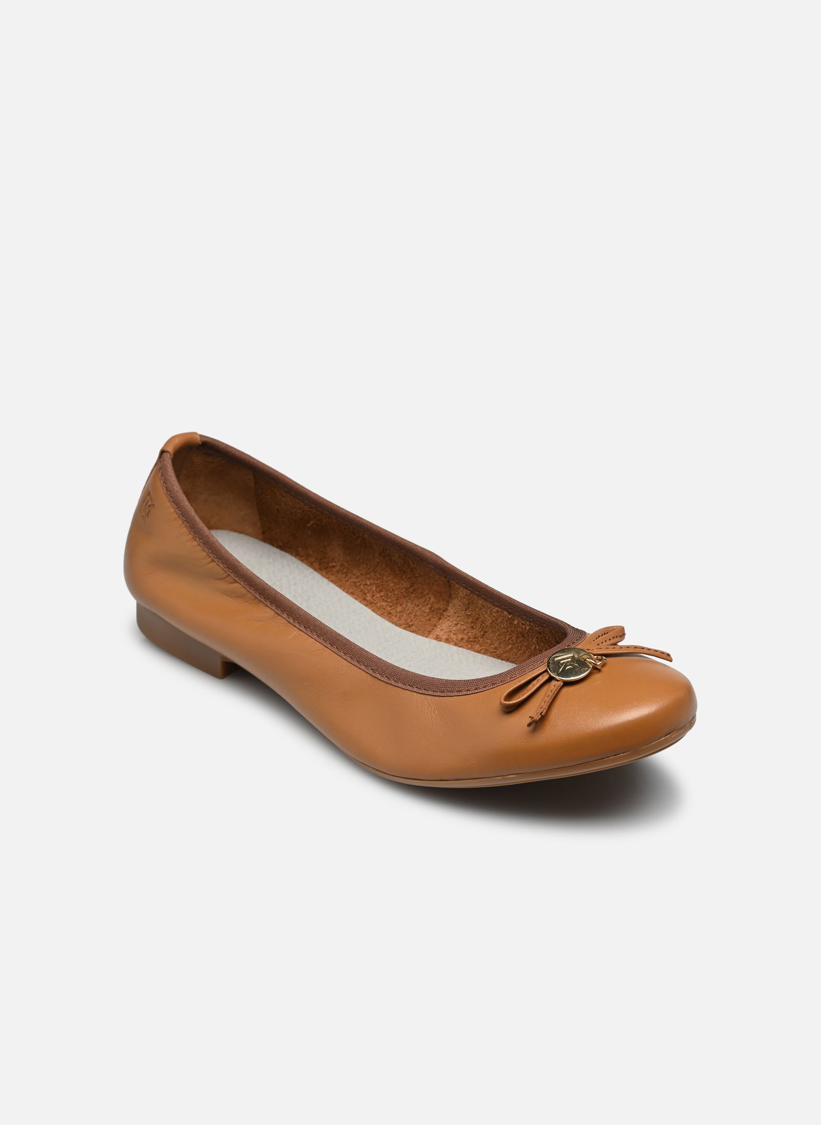 Klassische Ballerinas SIBEL D9185 damen braun Dorking Klassische Ballerinas SIBEL D9185 damen braun SUGAR COGNAC