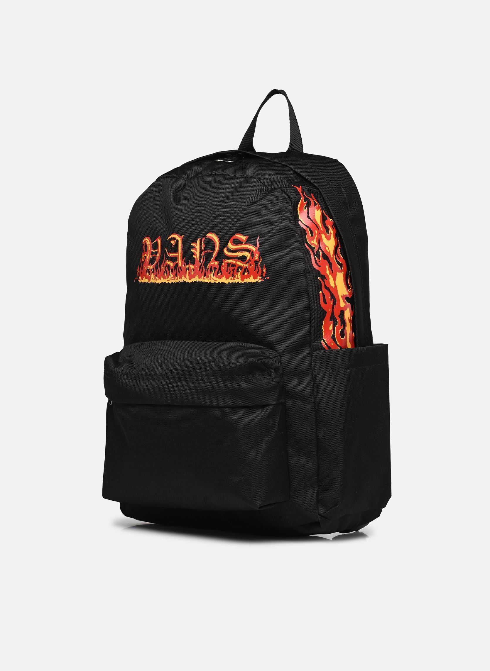 Sacs à dos Old Skool Grom Backpack noir Vans Sacs à dos Old Skool Grom Backpack noir BLACK/FLAME