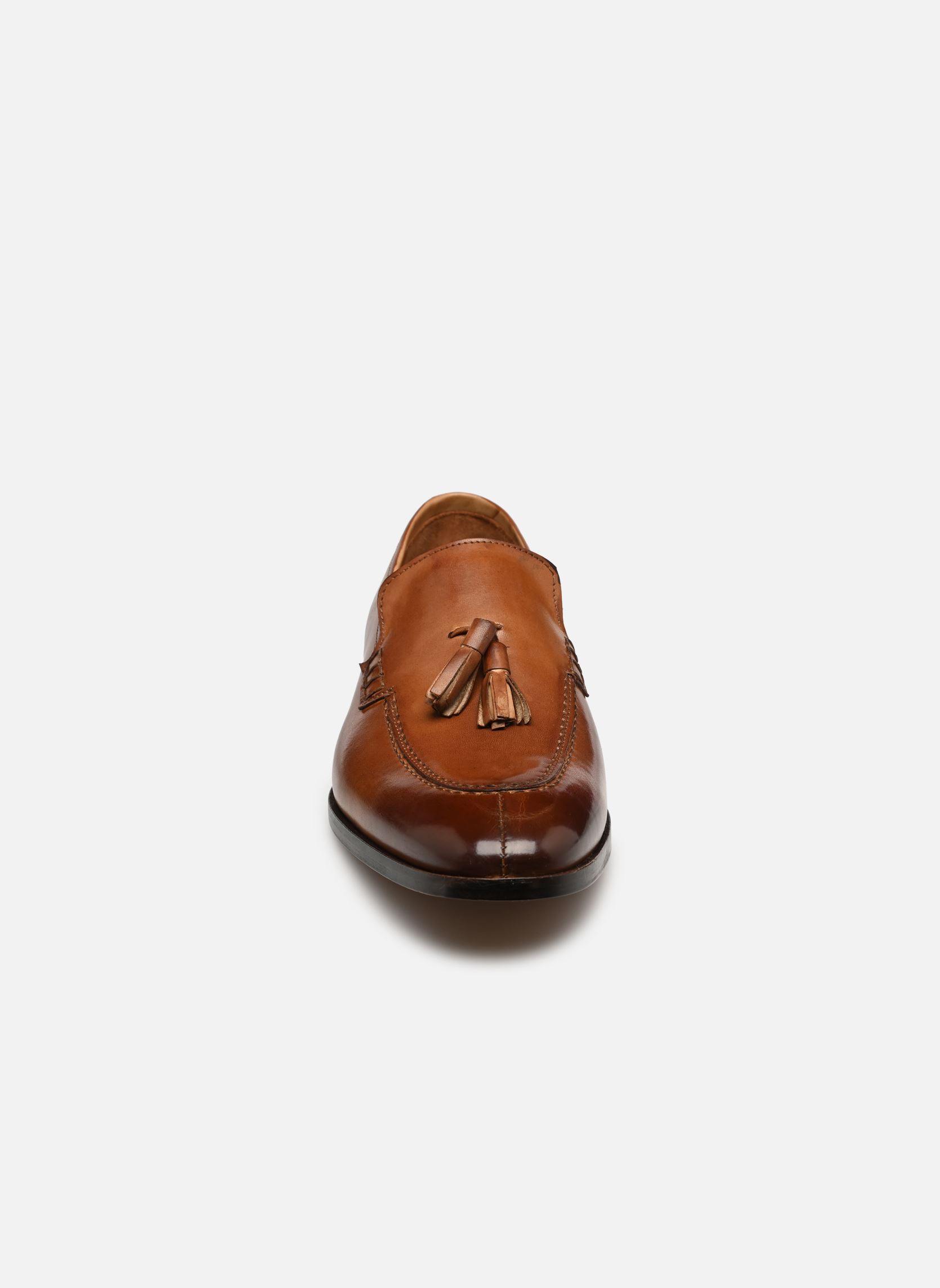 Mocassins DILUCA COUSU BLAKE homme marron Marvin&Co Luxe Mocassins DILUCA COUSU BLAKE homme marron COGNAC